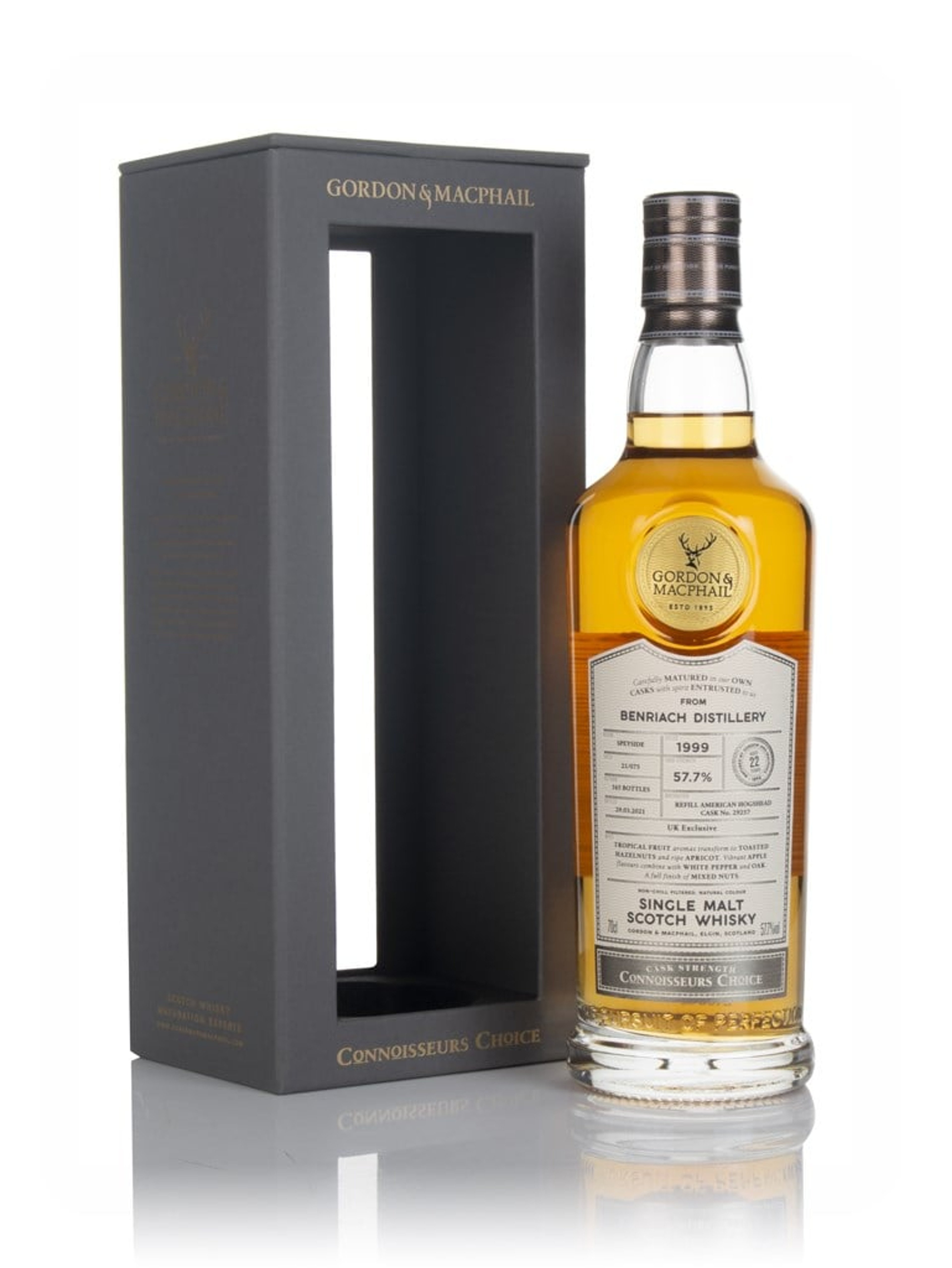 Benriach 22 Year Old 1999 (cask 29257) - Connoisseurs Choice (Gordon & MacPhail) 70cl
