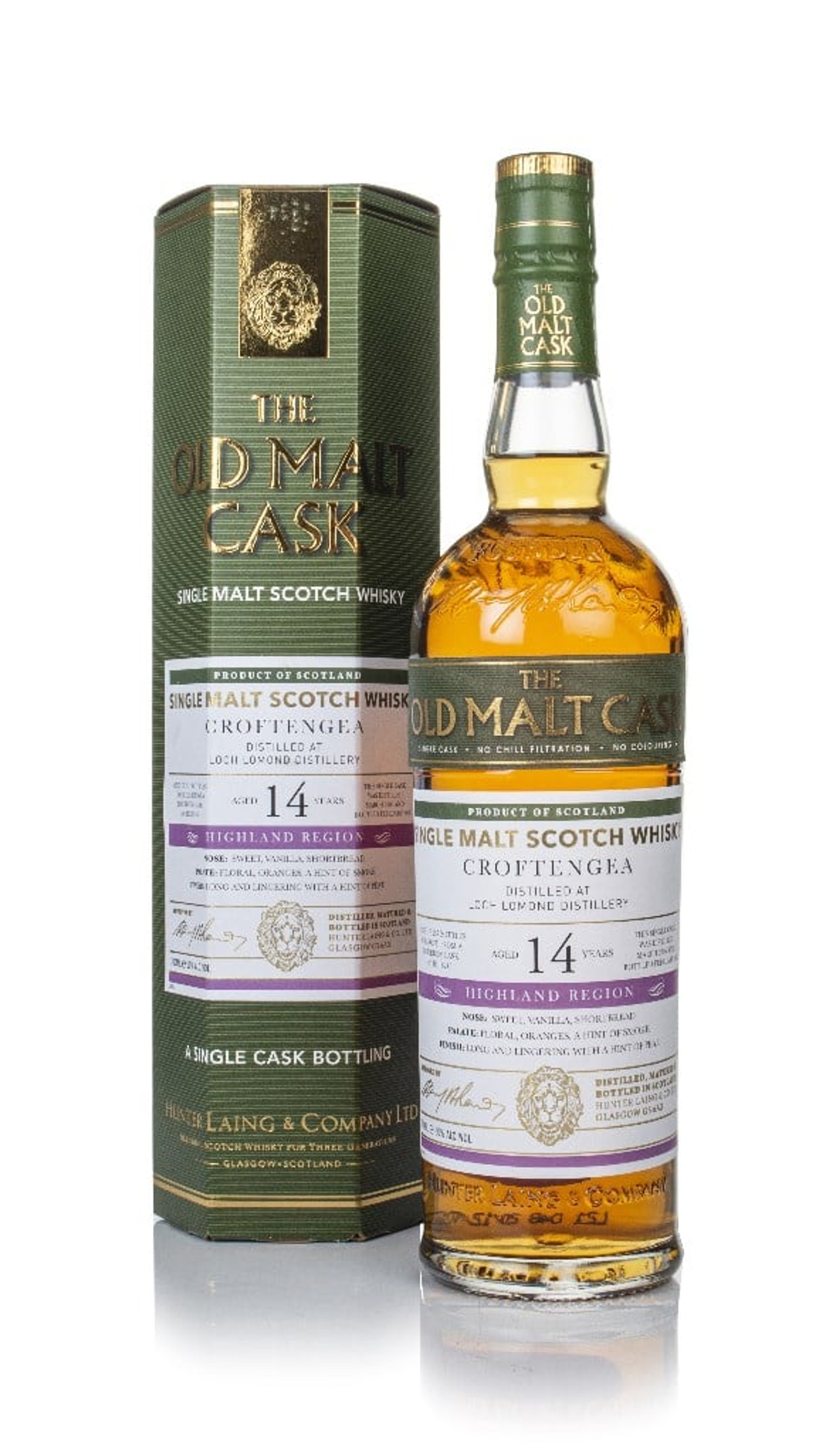 Croftengea 14 Year Old 2006 (cask 18245) - Old Malt Cask (Hunter Laing) 70cl