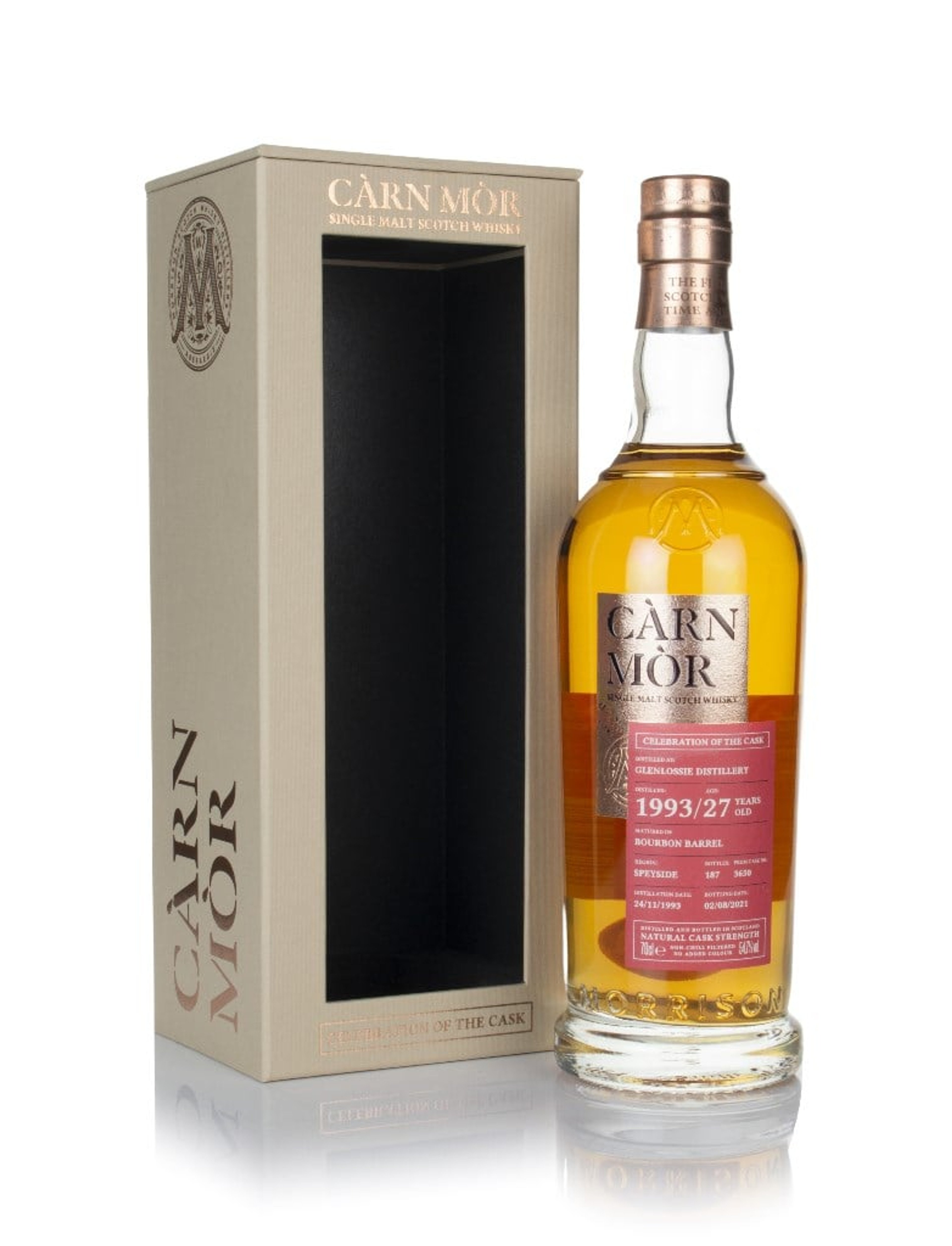 Glenlossie 27 Year Old 1993 (cask 3650) - Celebration of the Cask (Càrn Mòr) 70cl