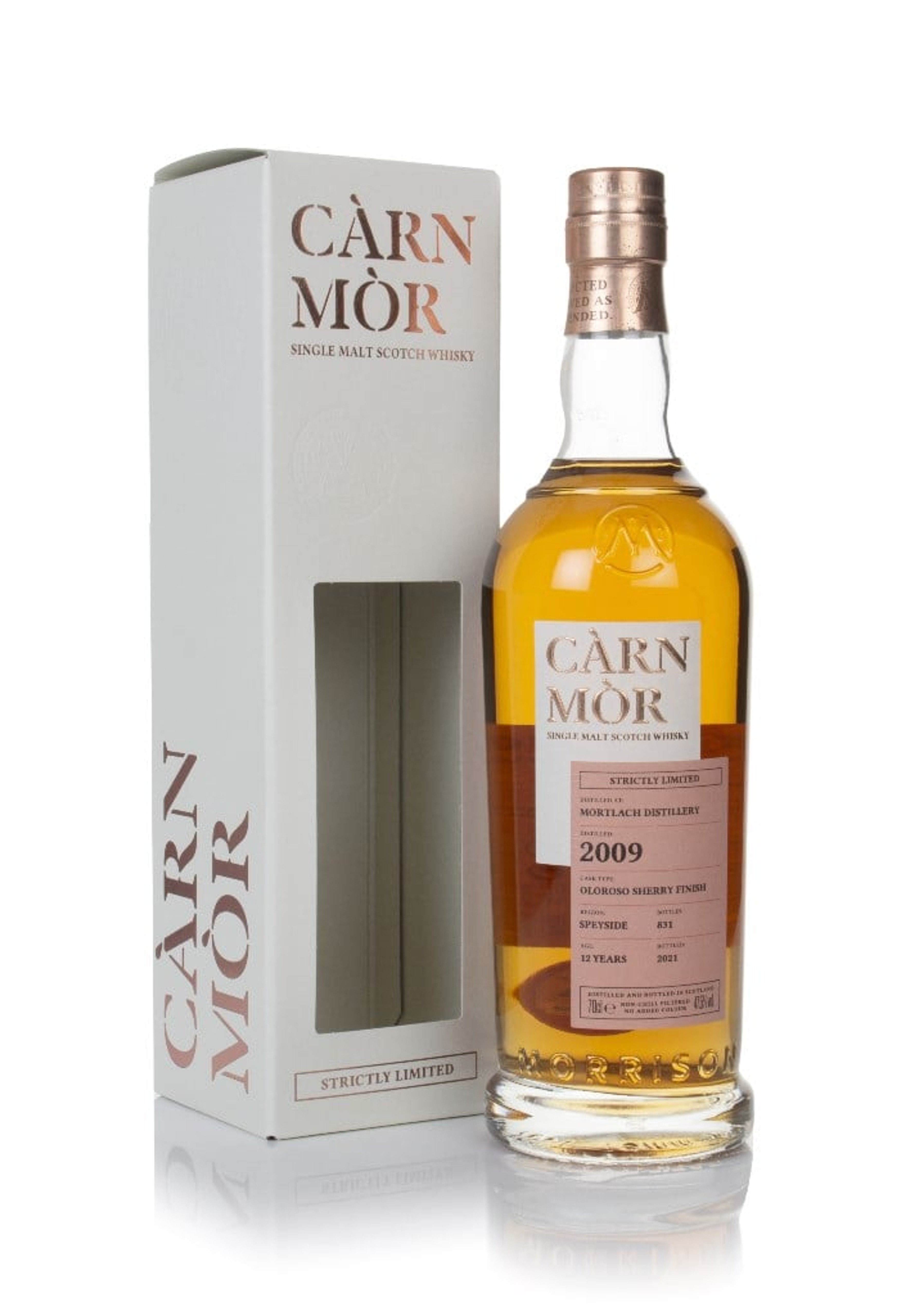 Mortlach 12 Year Old 2009 - Strictly Limited (Càrn Mòr) 70cl