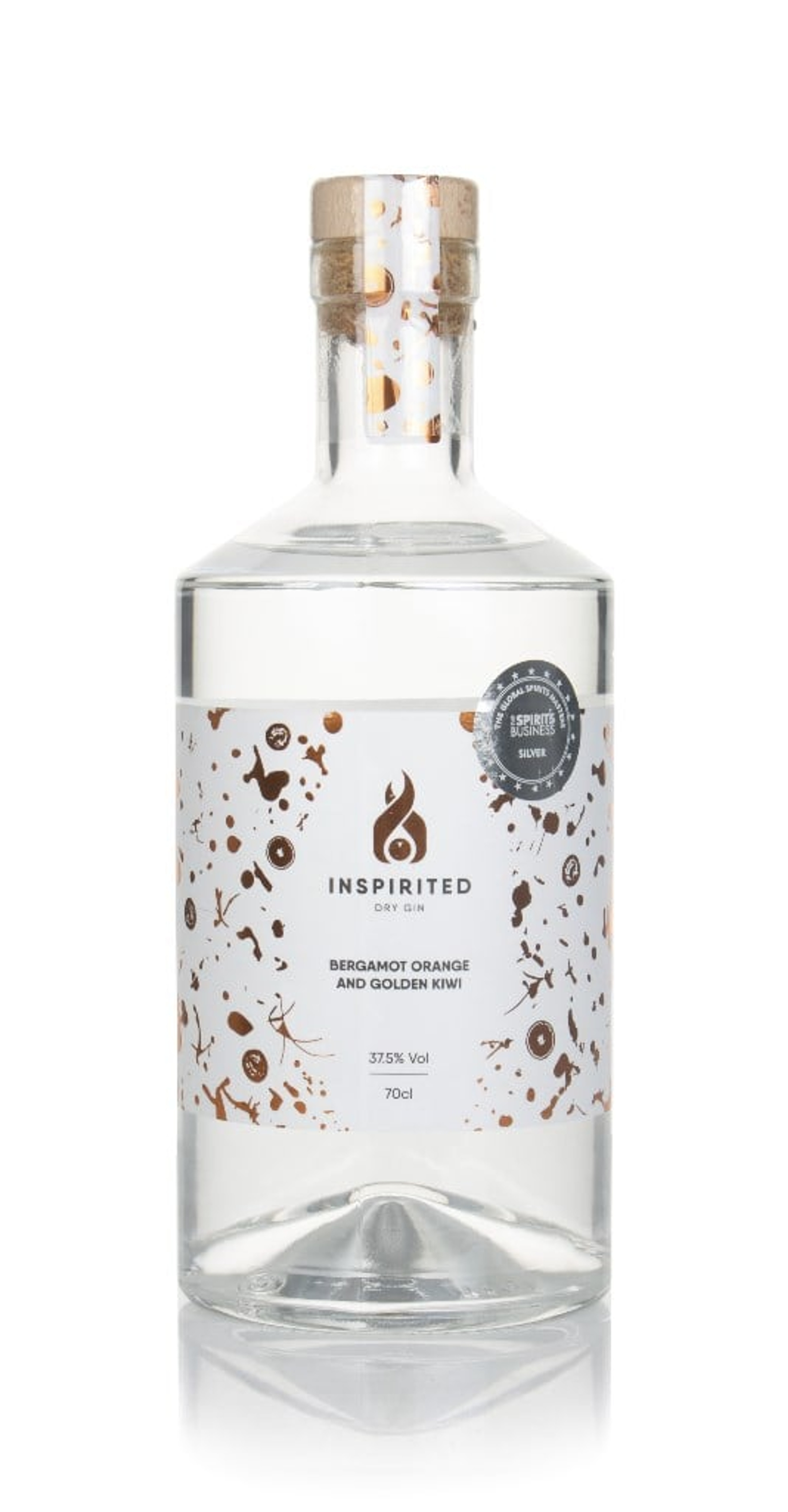 Inspirited Bergamot Orange and Golden Kiwi Gin 70cl