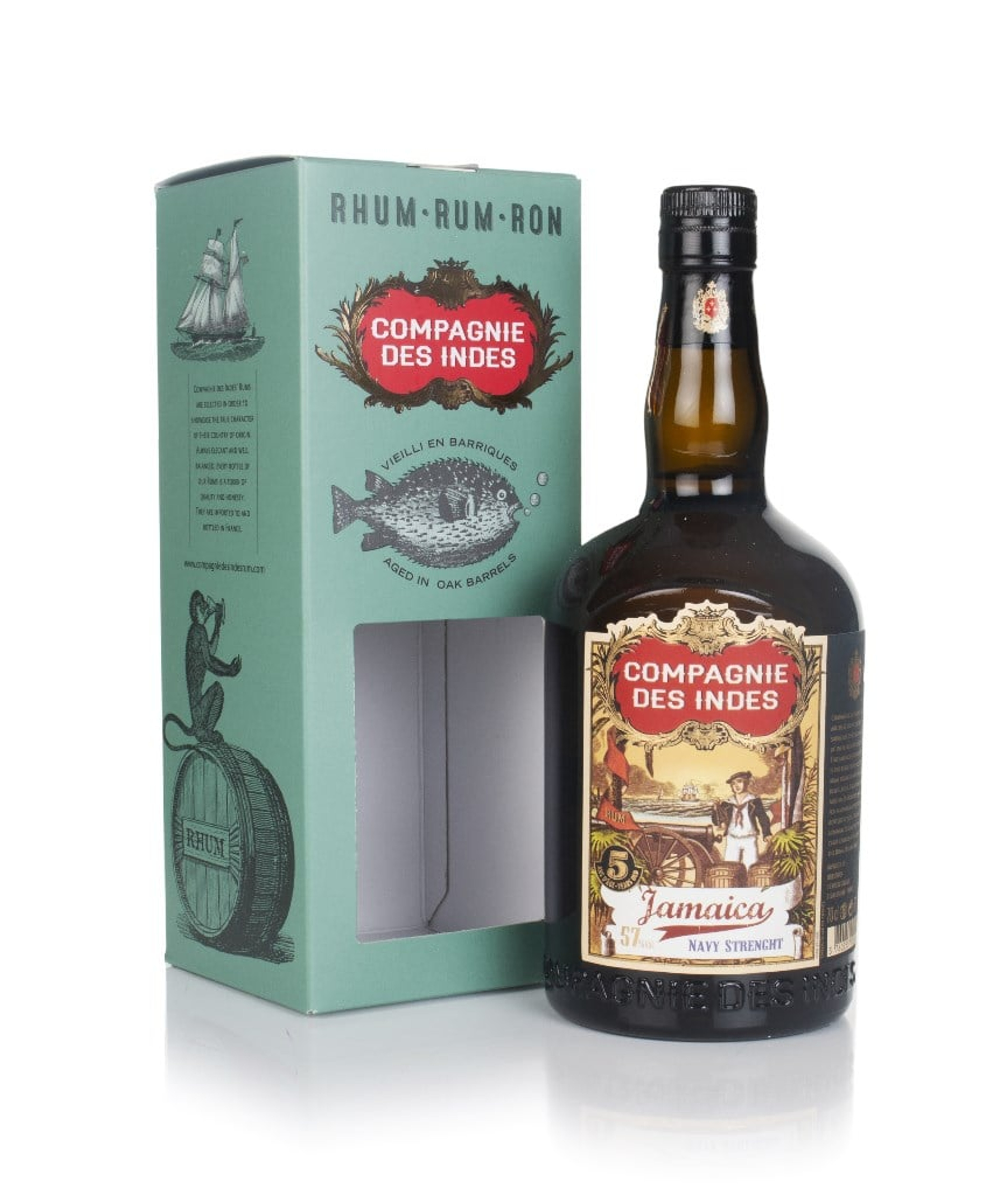 Compagnie Des Indes Jamaica Navy Strength 70cl