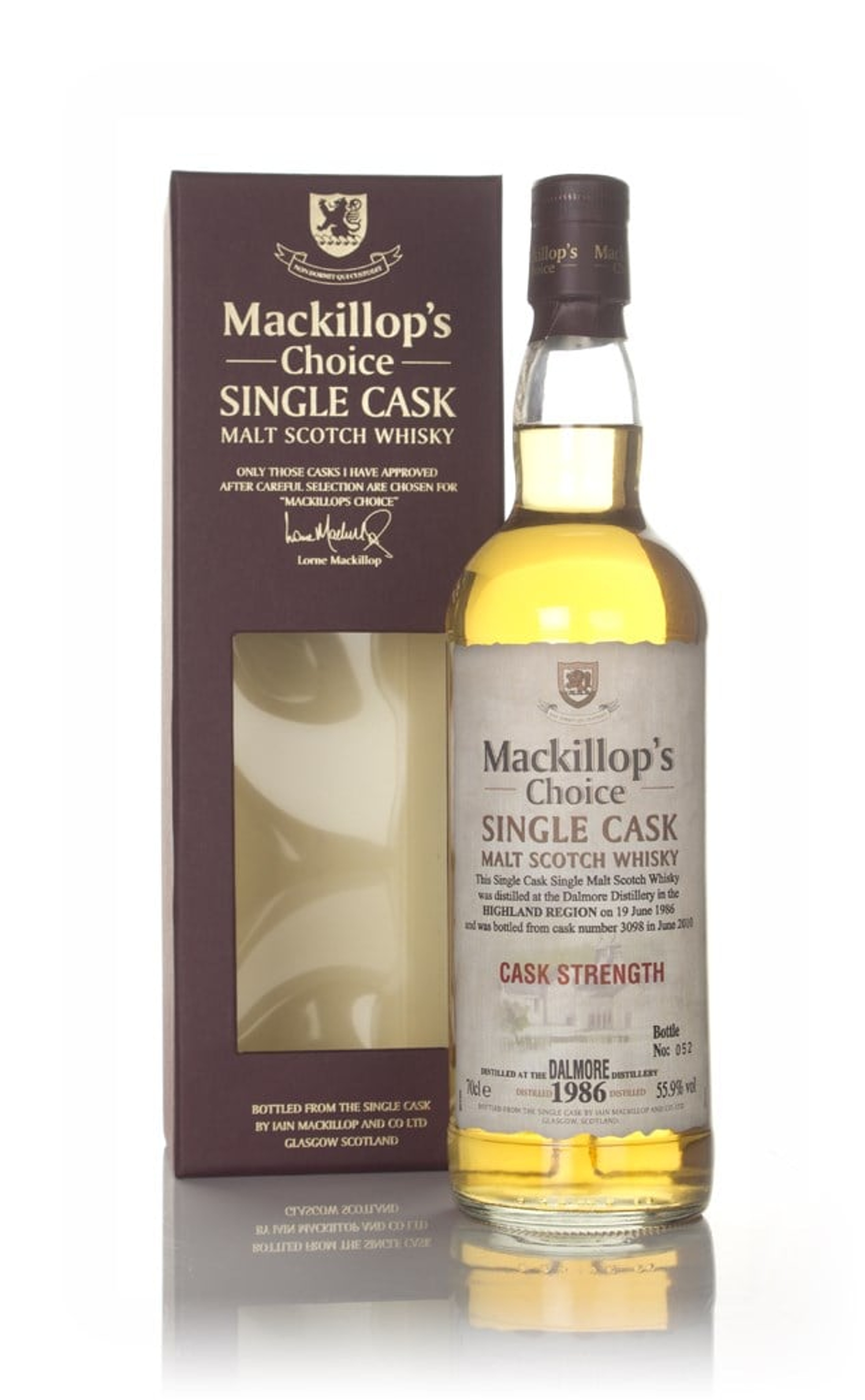 Dalmore 21 Year Old 1986 - Mackillop's Choice 70cl