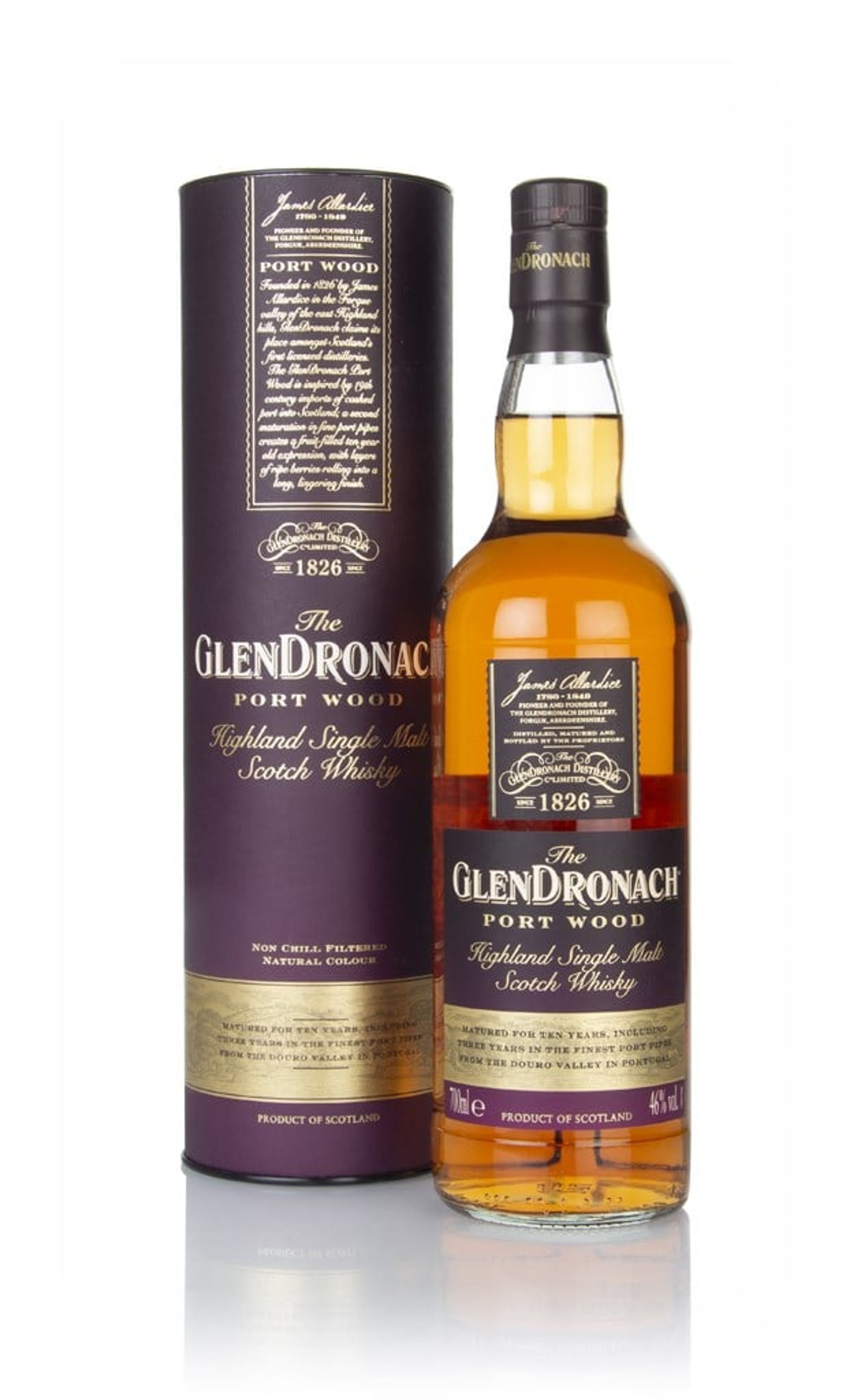The GlenDronach 10 Year Old Port Wood 70cl