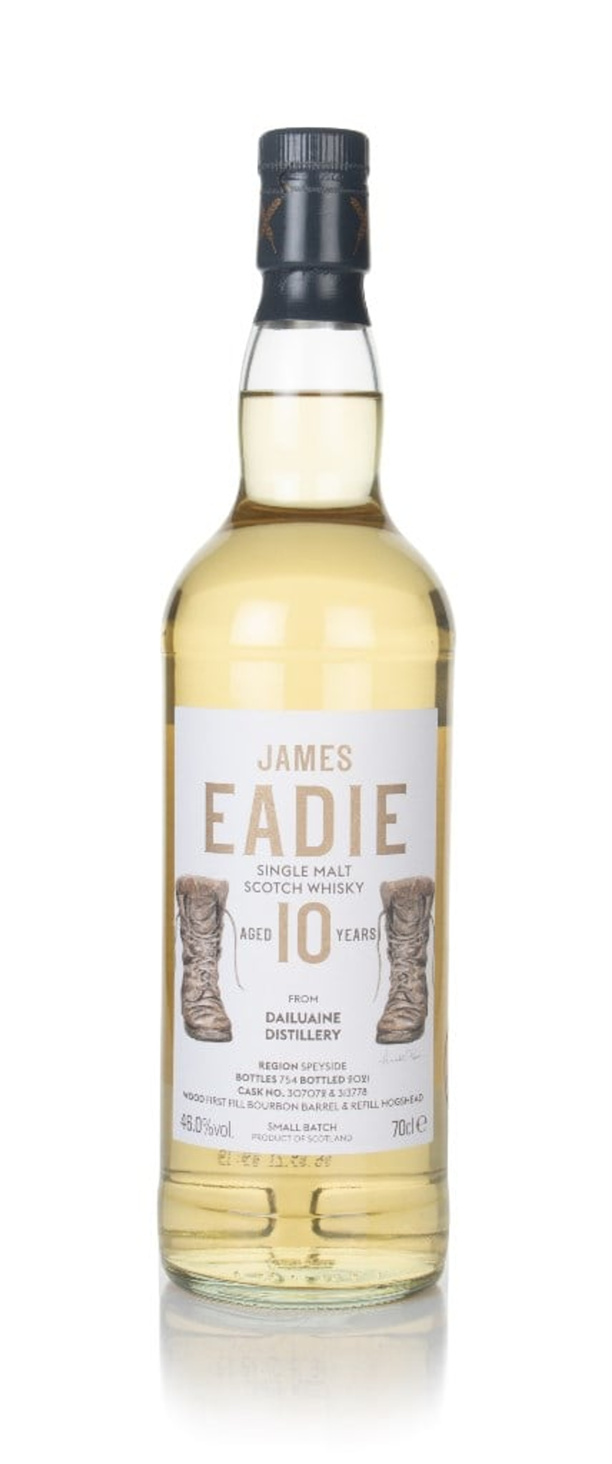 Dailuaine 10 Year Old 2011 (casks 307072 & 317378) - Small Batch (James Eadie) 70cl