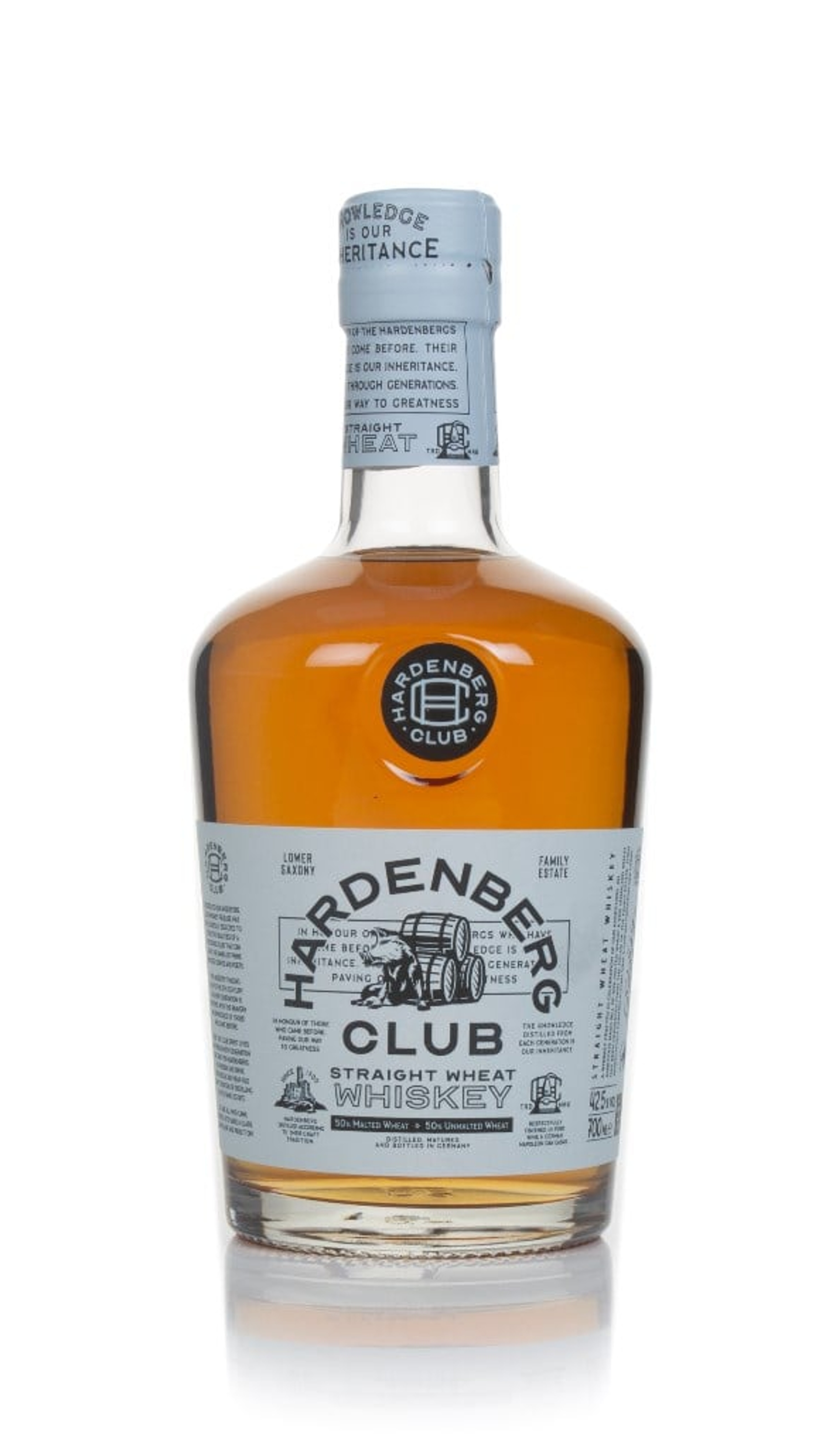Hardenberg Club Straight Wheat 70cl