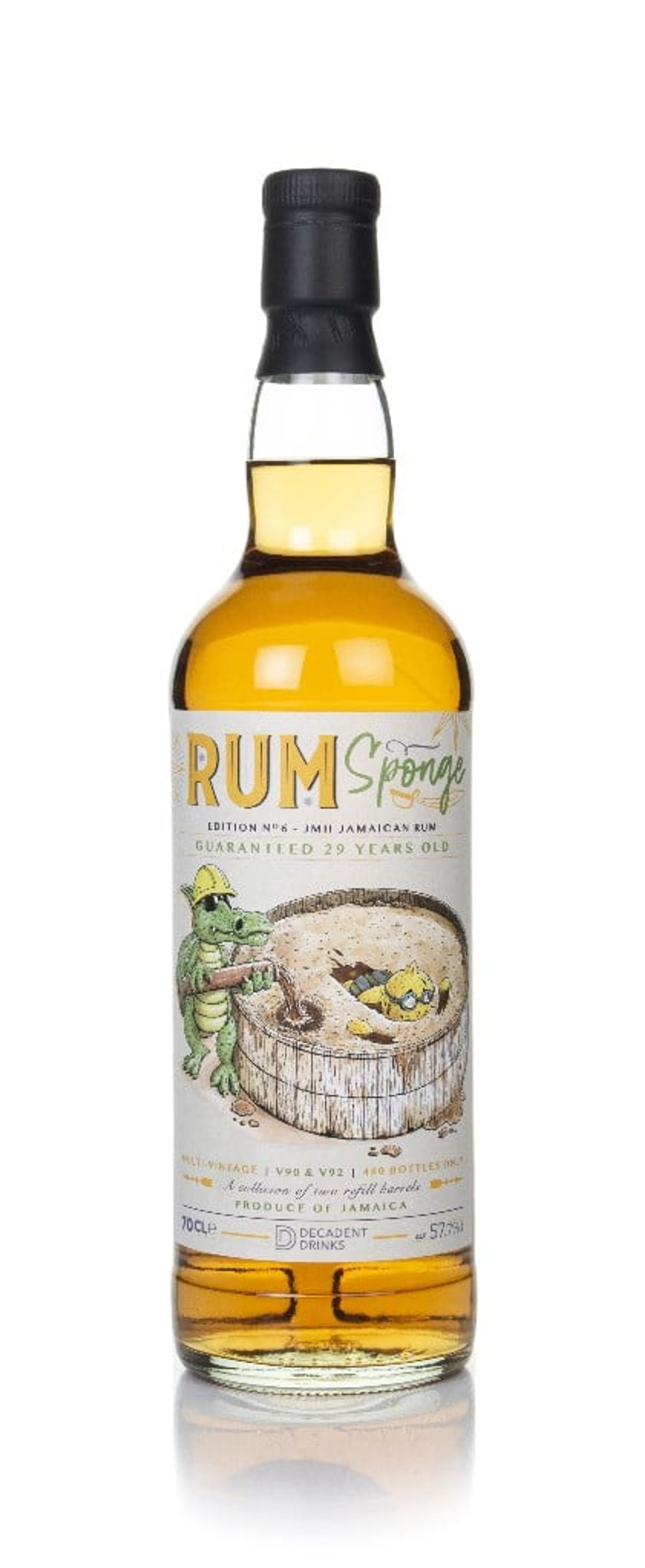 Jamaican Rum 29 Year Old - Edition No.6 (Rum Sponge & Decadent Drinks) 70cl