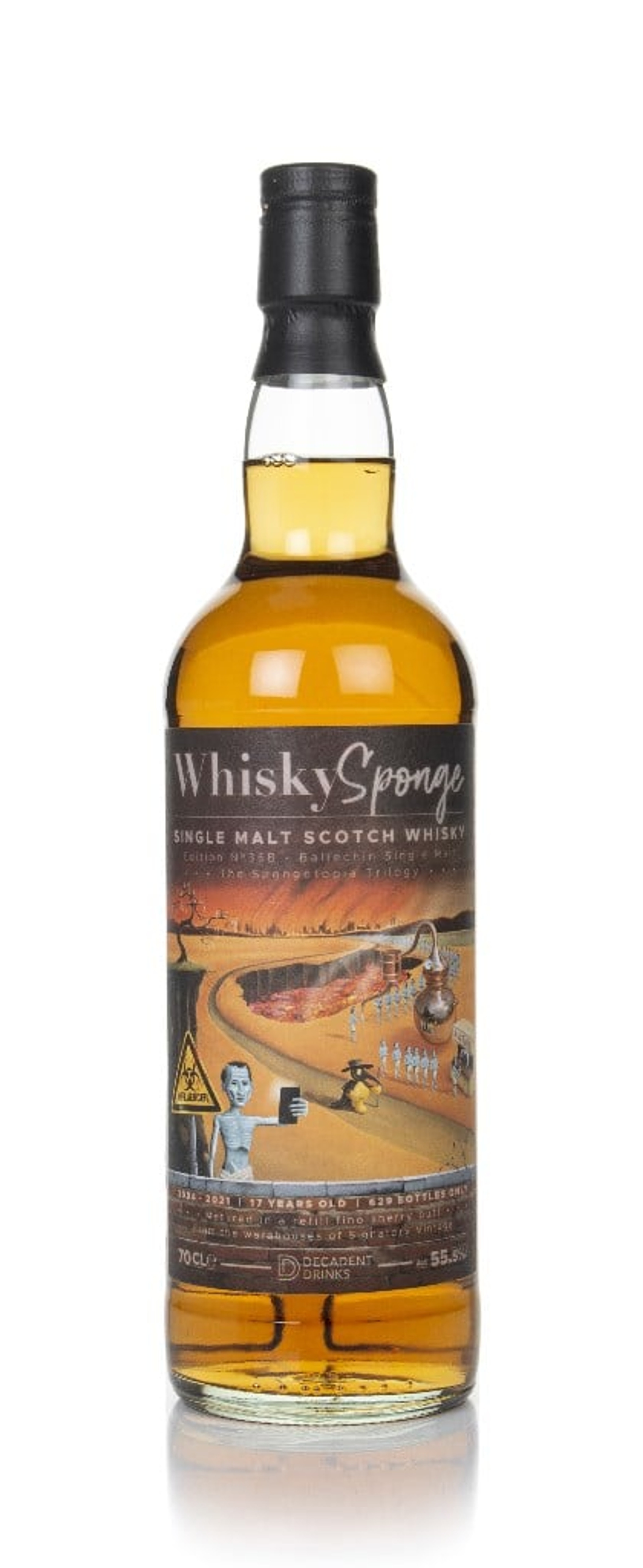 Ballechin 17 Year Old 2004 - Edition No.36B (Whisky Sponge & Decadent Drinks) 70cl