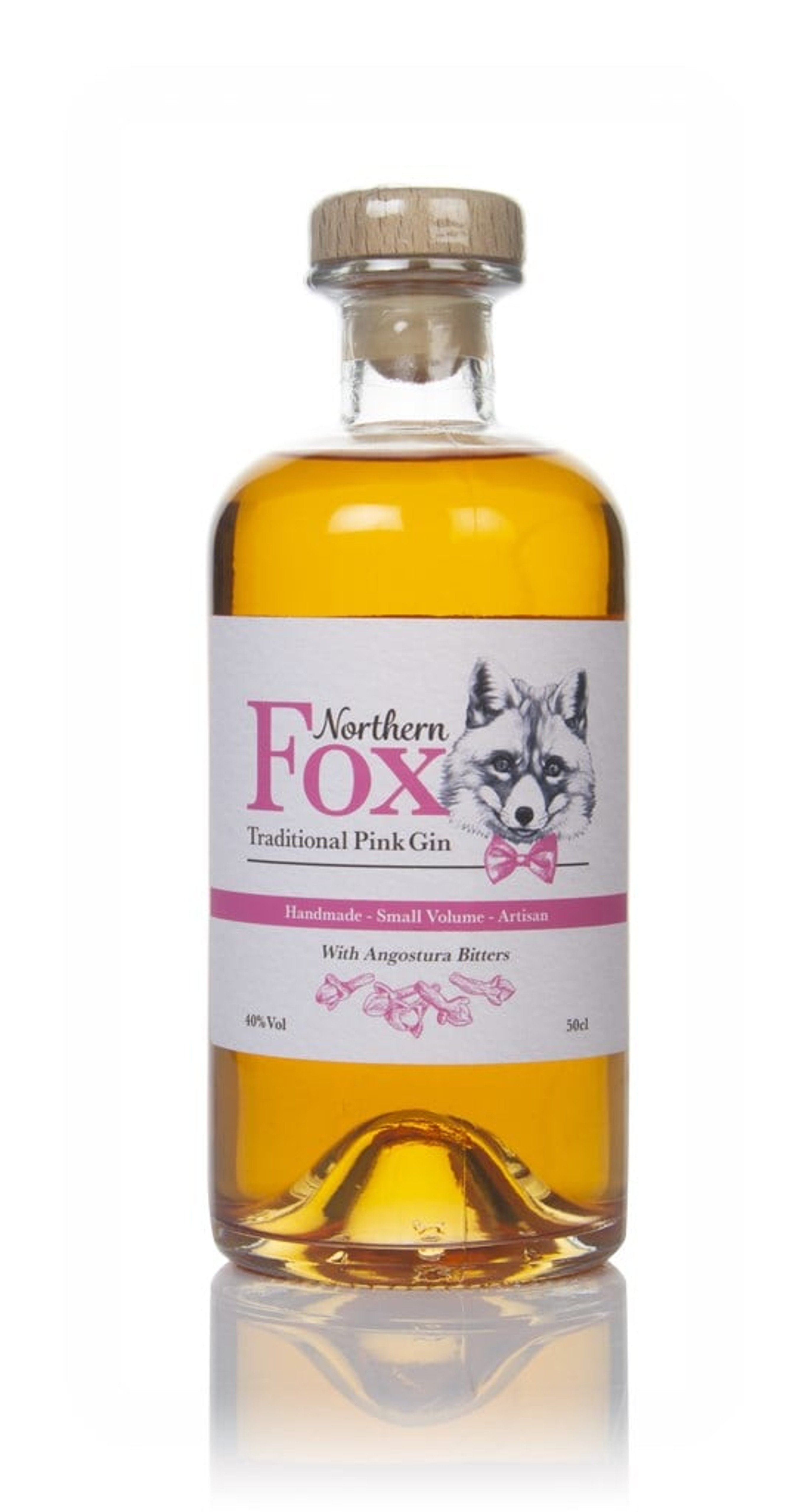 Northern Fox Traditional Pink Gin 50cl