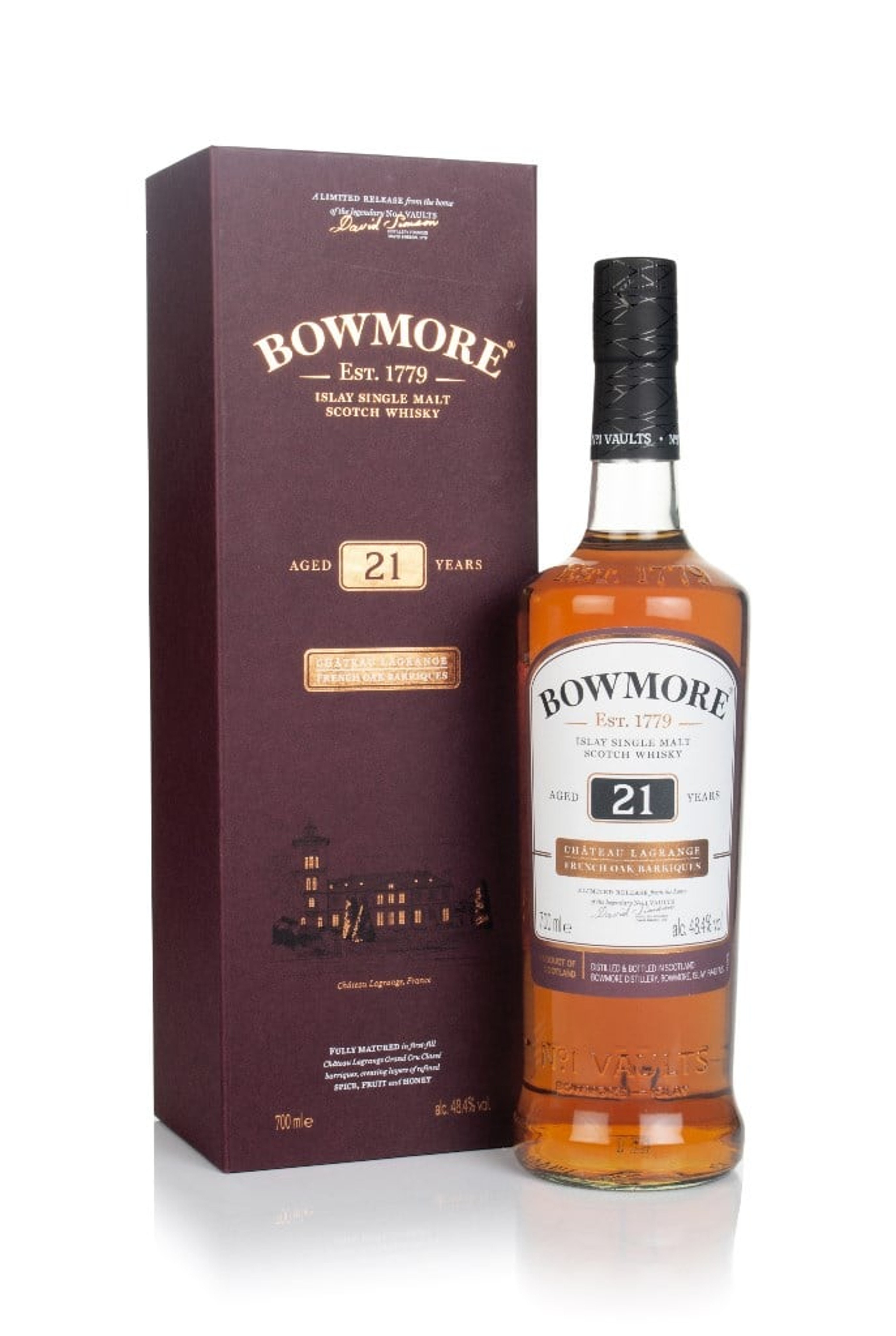Bowmore 21 Year Old - Château Lagrange French Oak Barriques 70cl