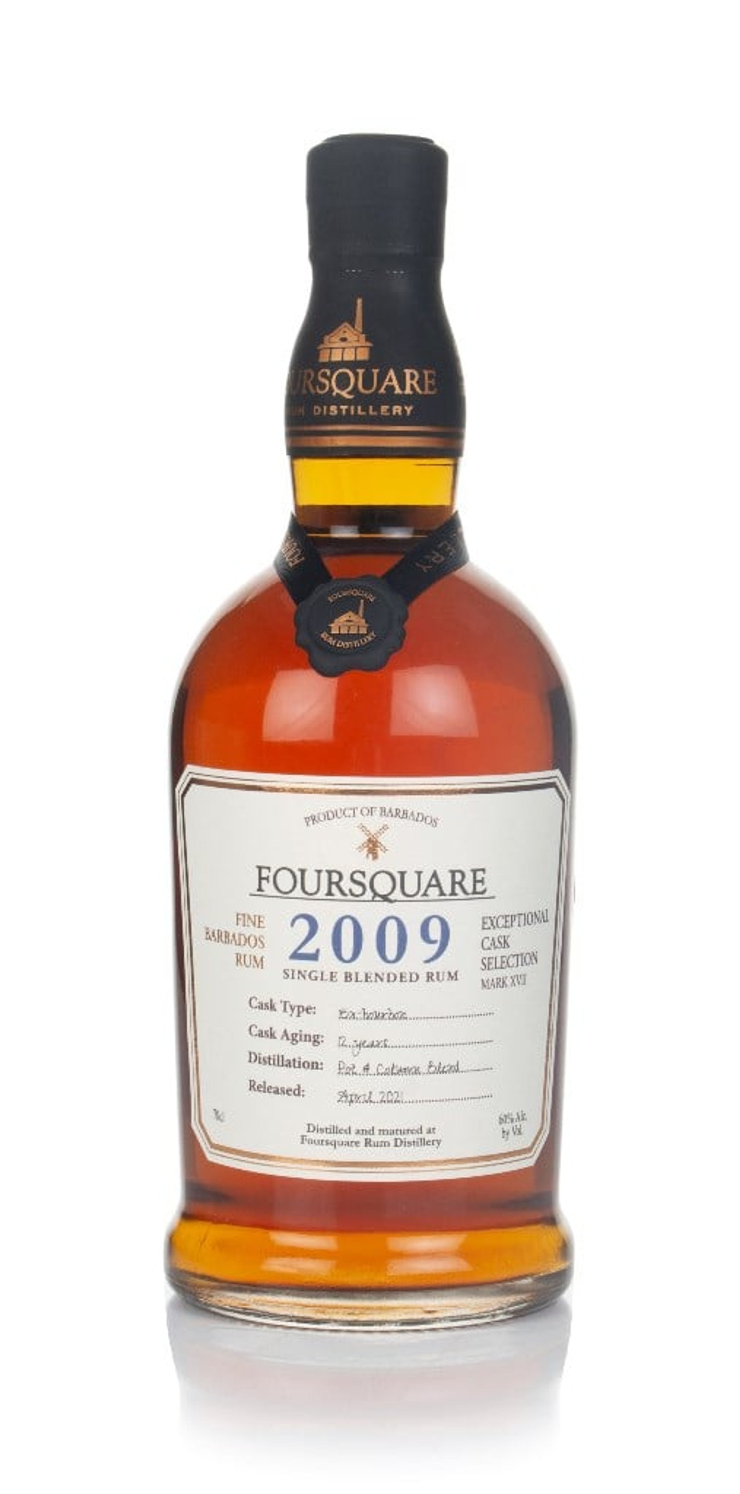 Foursquare 12 Year Old 2009 - Exceptional Cask Selection 70cl