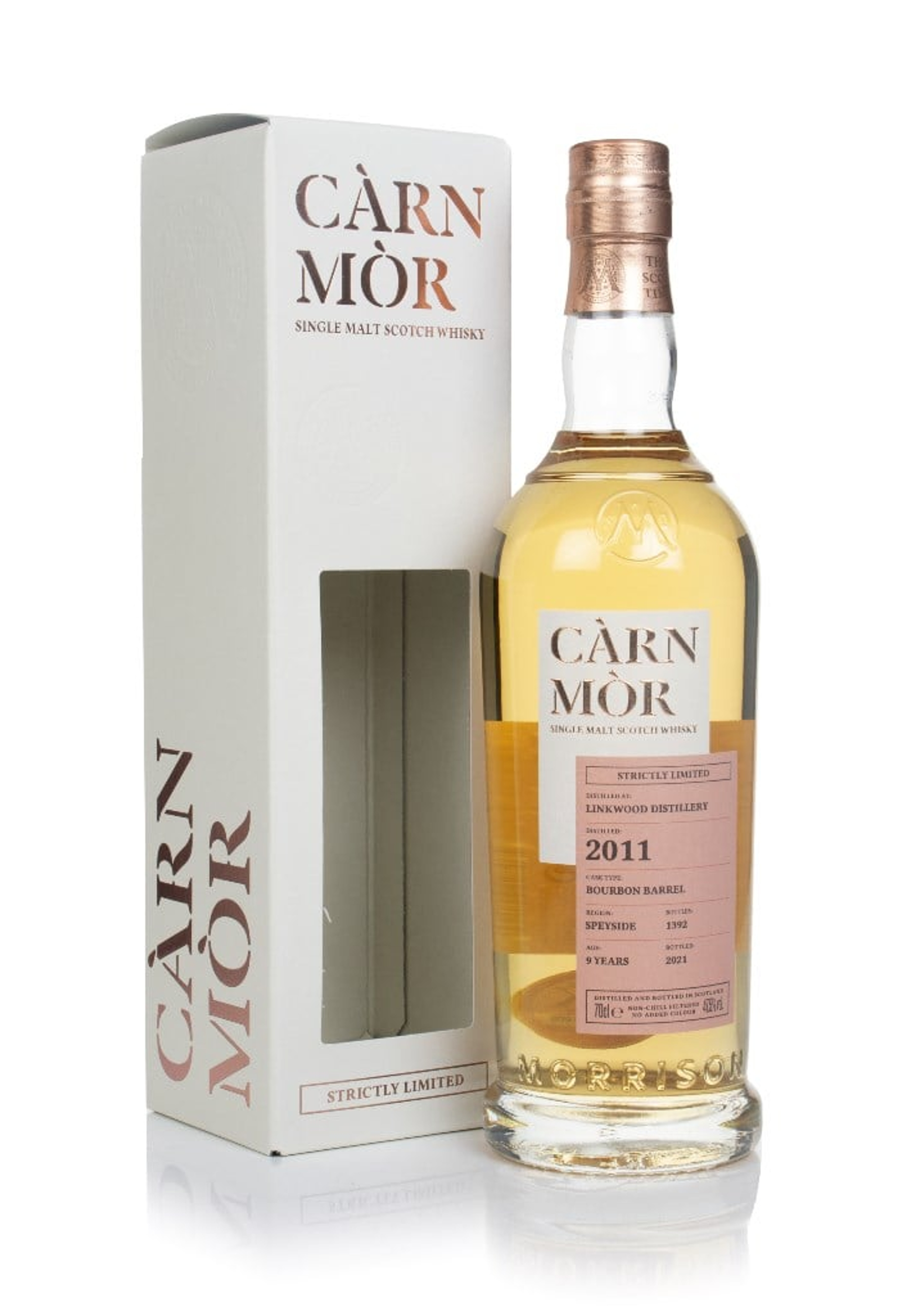 Linkwood 9 Year Old 2011 - Strictly Limited (Càrn Mòr) 70cl