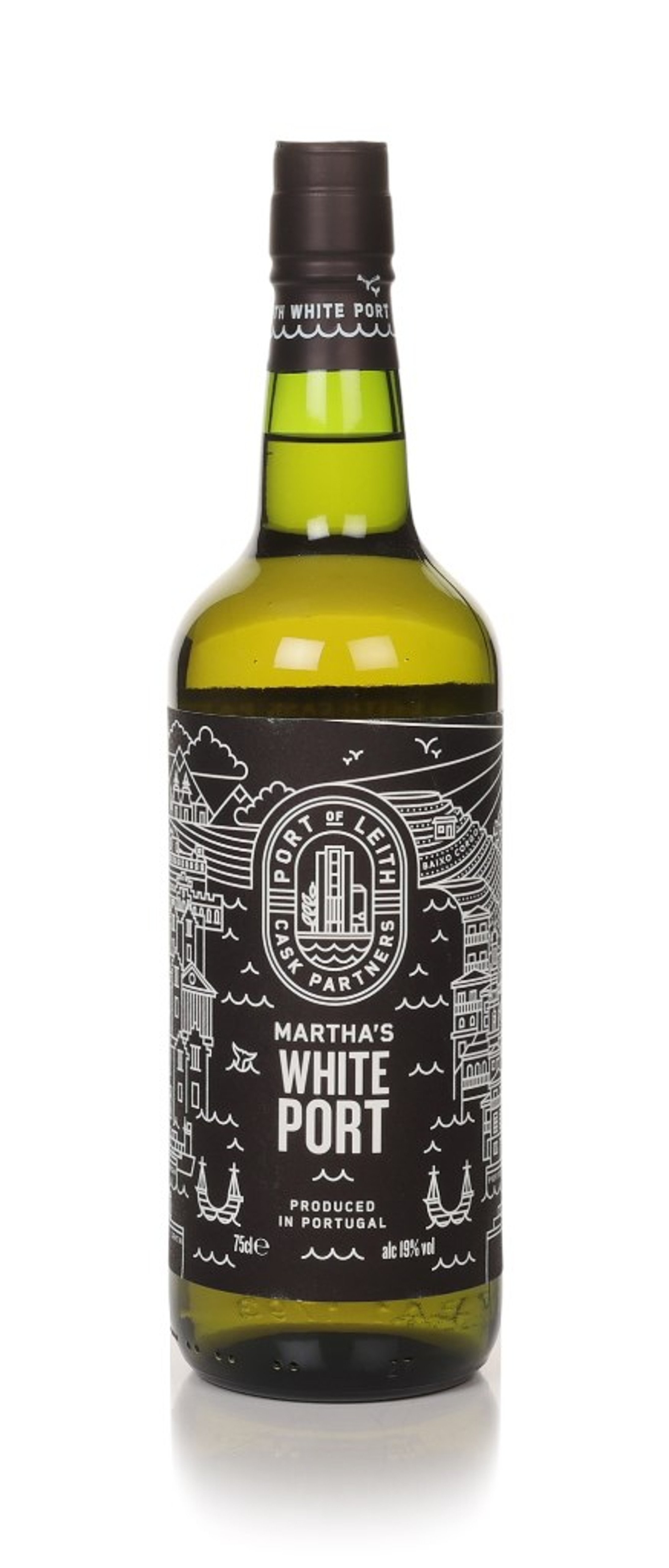 Port of Leith & Martha's White Port 75cl