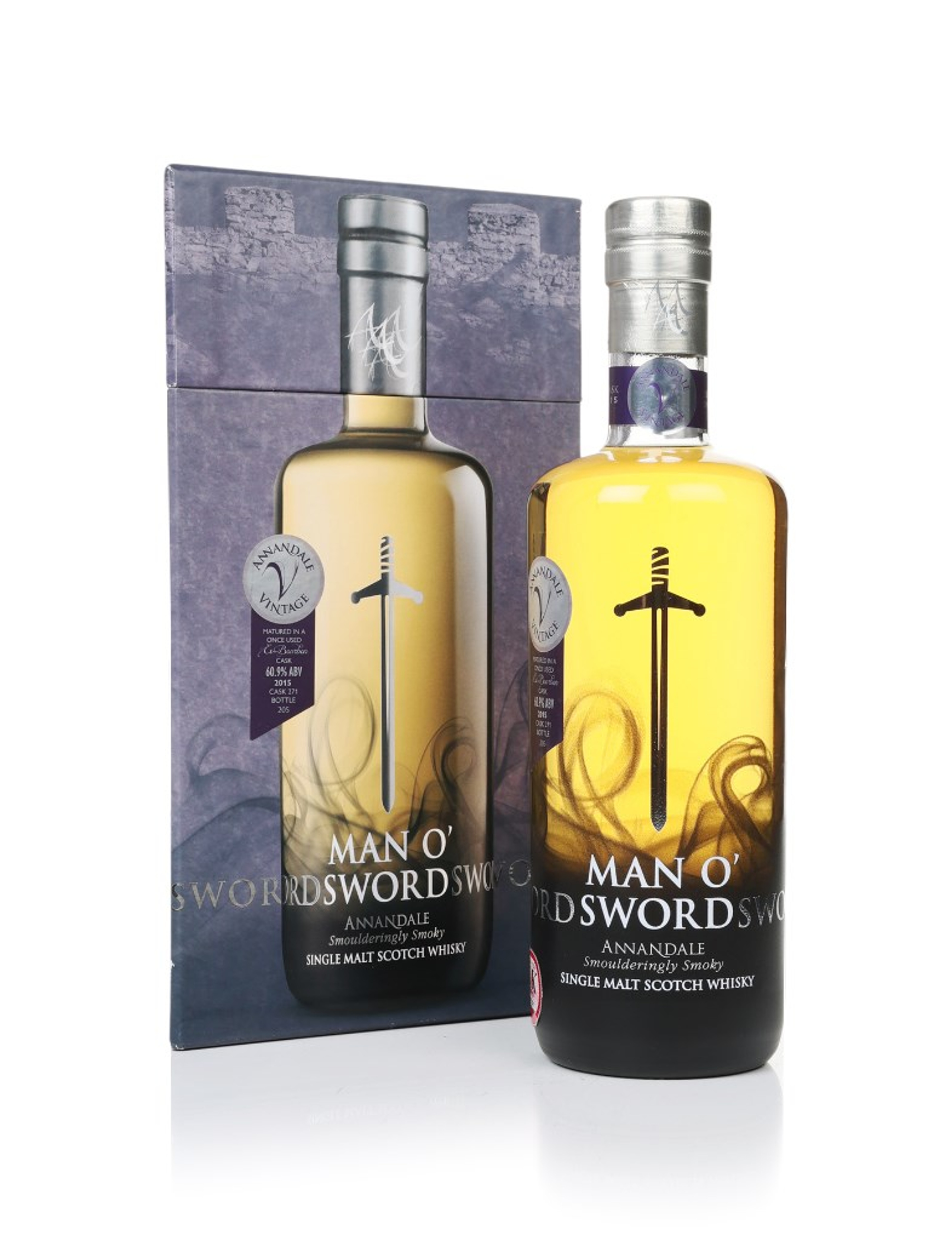 Annandale Man O’Sword Vintage 2015 - Bourbon Cask (cask 271) 70cl