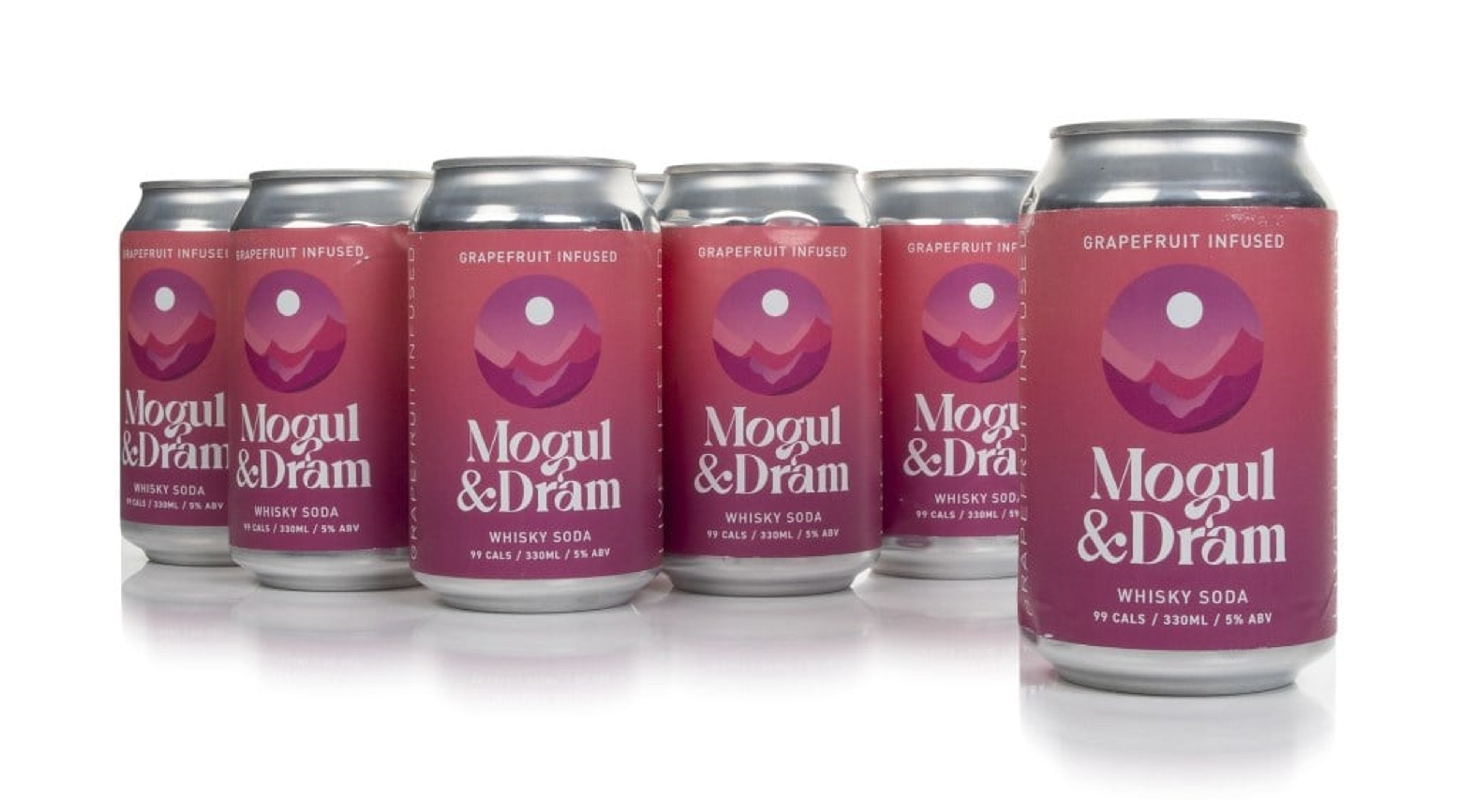 Mogul & Dram Grapefruit Infused Whisky & Soda (12 x 330ml) 396cl