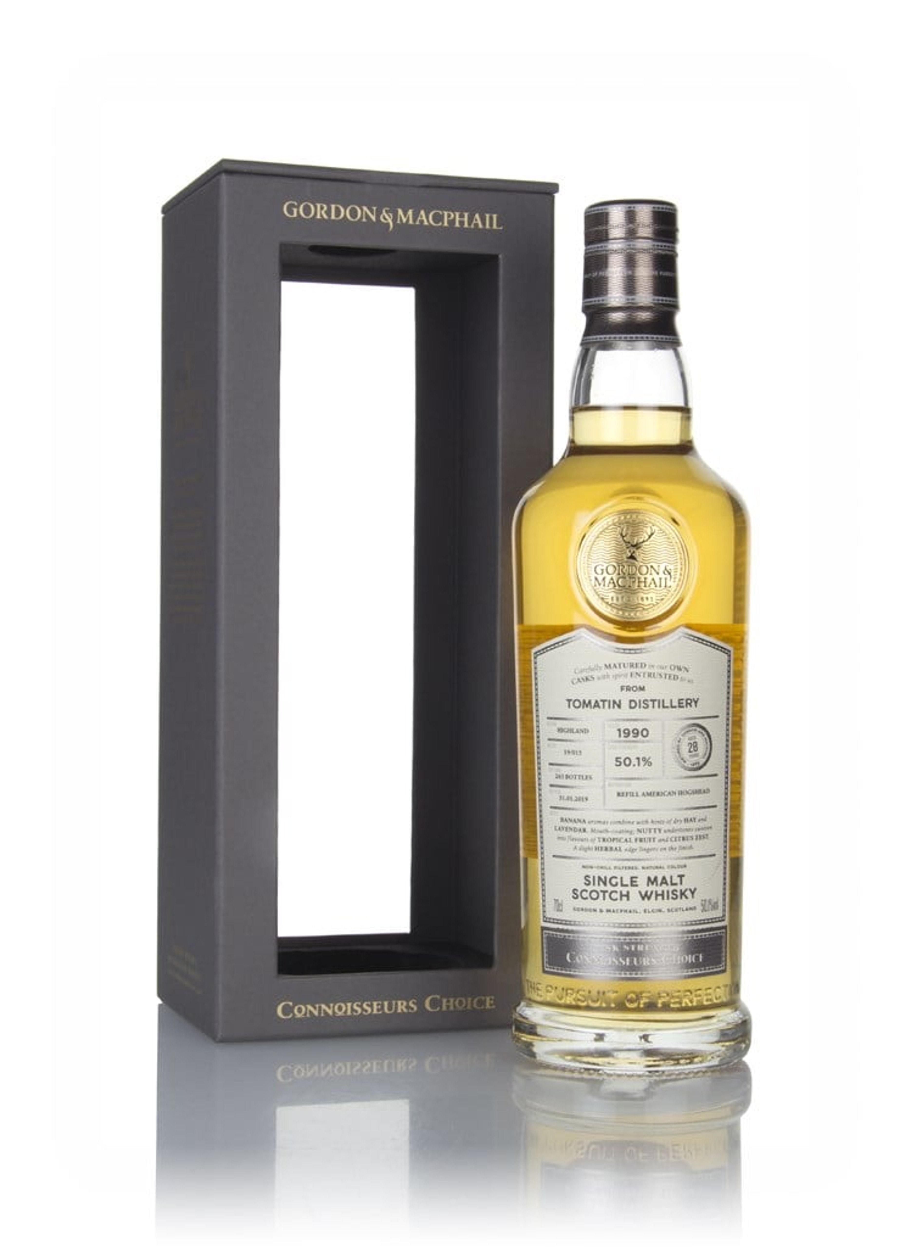 Tomatin 28 Year Old 1990 (batch 19/015) - Connoisseurs Choice (Gordon & MacPhail) 70cl