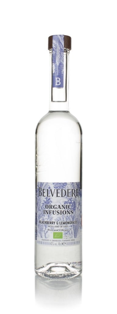 Belvedere Organic Infusions Blackberry & Lemongrass 70cl