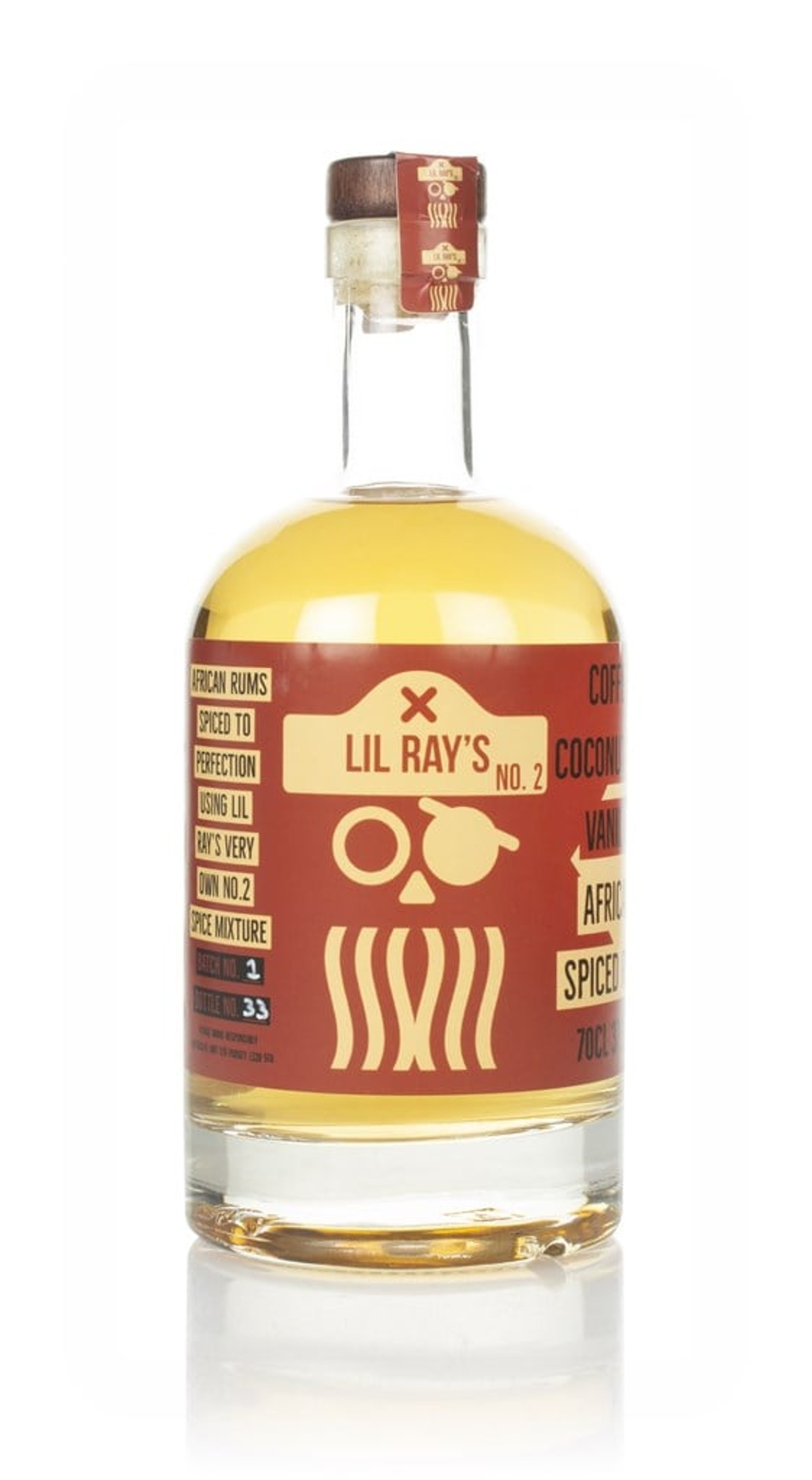 Lil Ray's No.2 Coffee, Coconut and Vanilla Rum 70cl