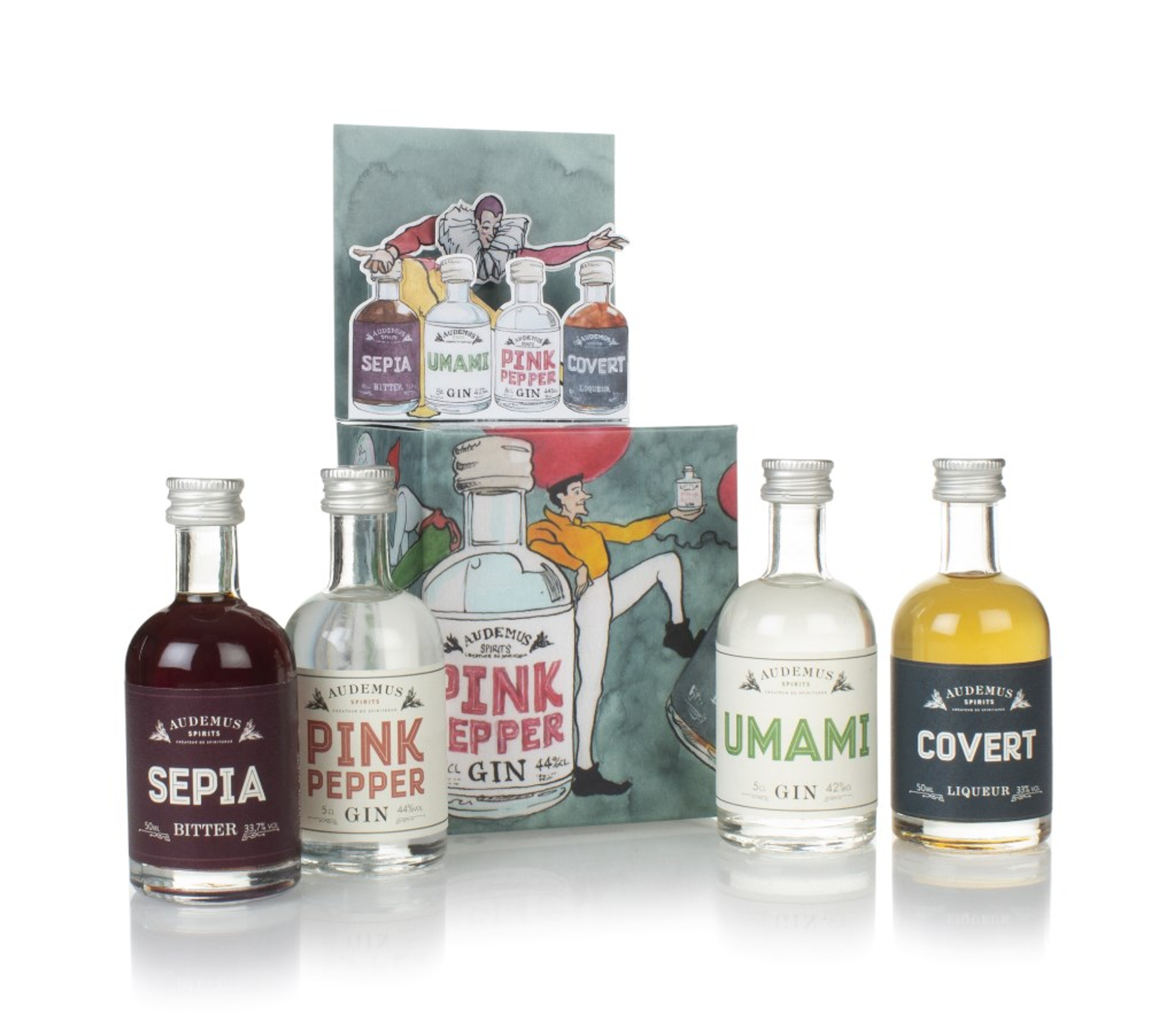 The Audemus Collection (4 x 50ml) 20cl