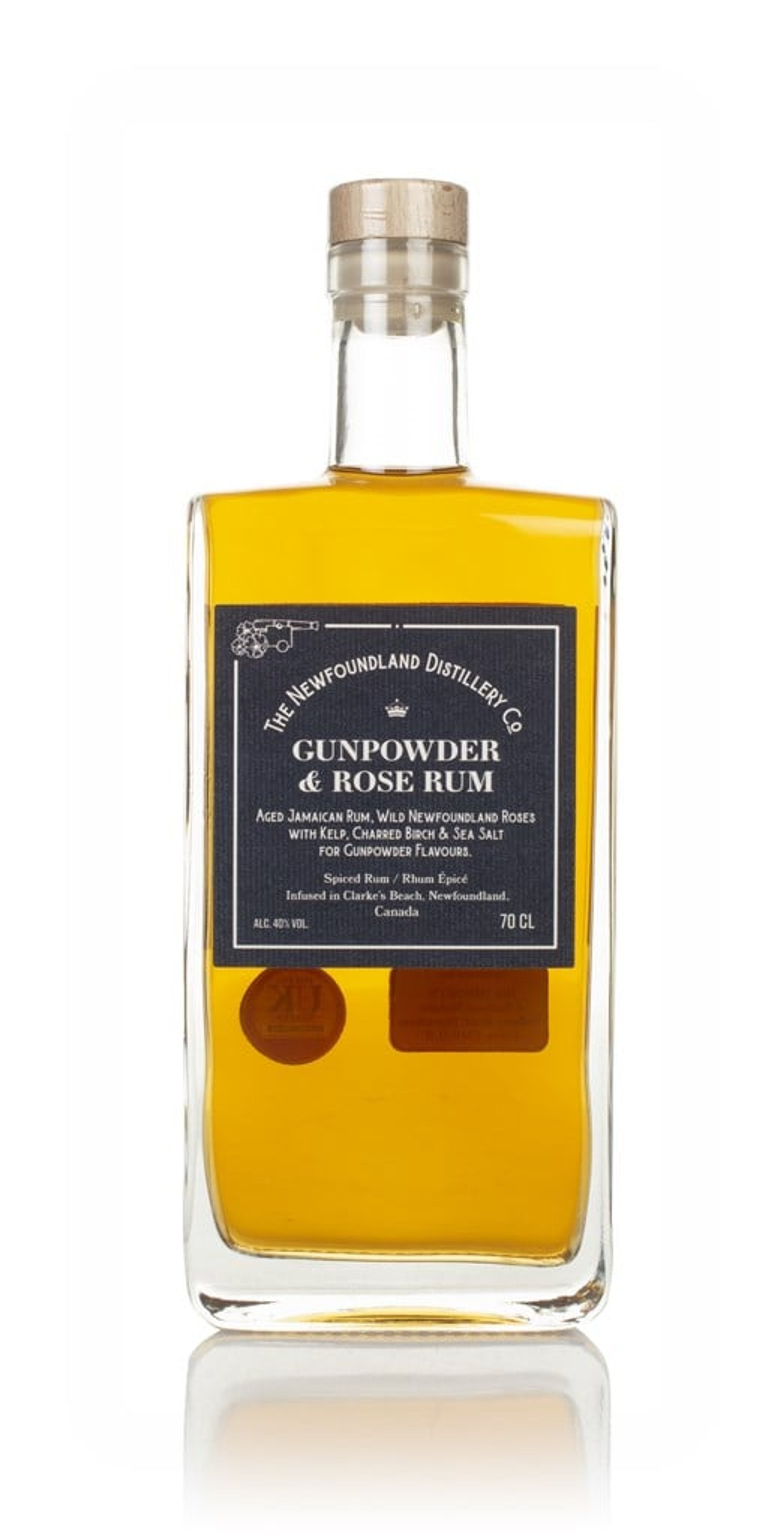 Newfoundland Distillery Gunpowder & Rose Rum 70cl