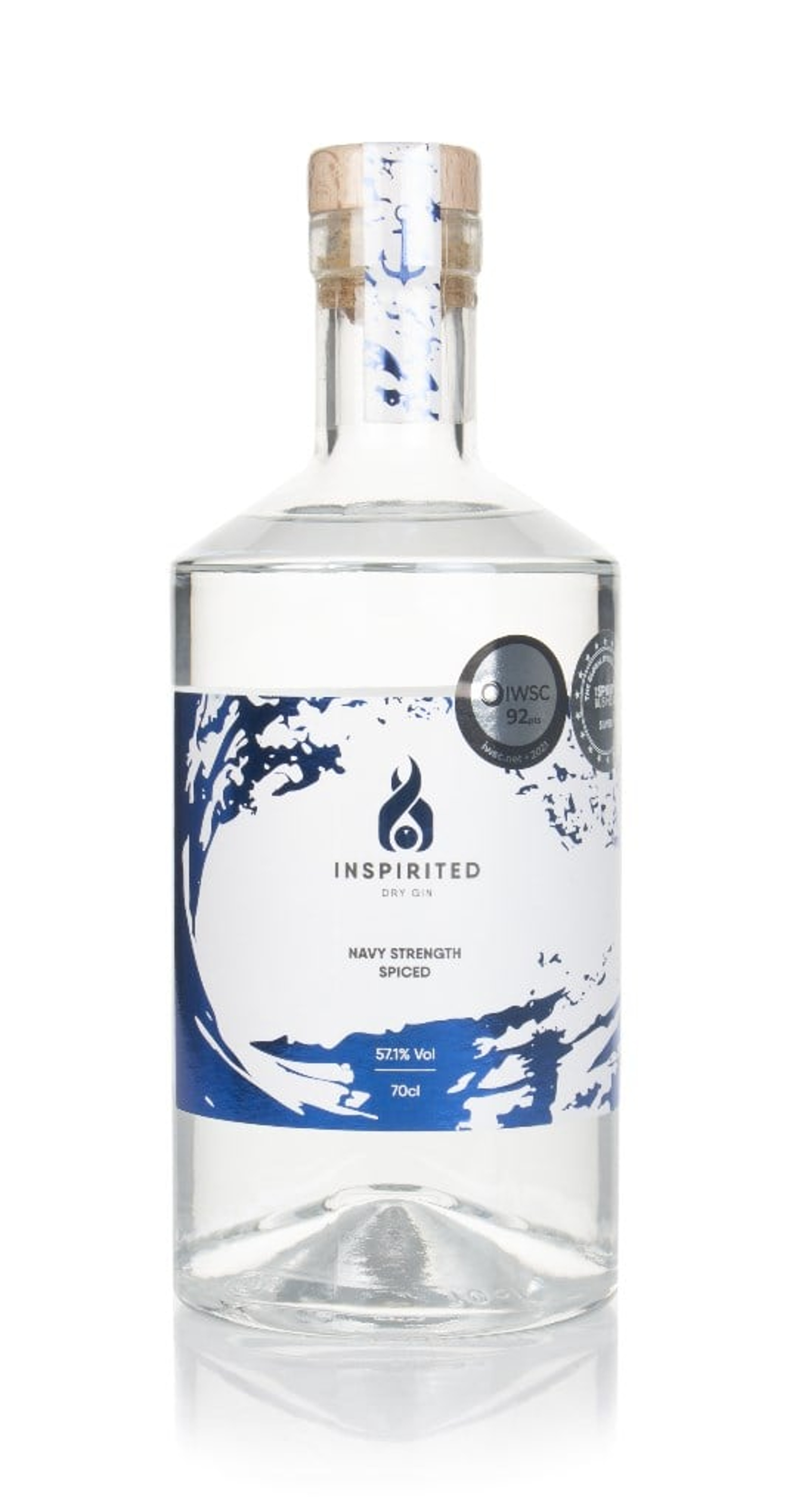 Inspirited Navy Strength Spiced Gin 70cl