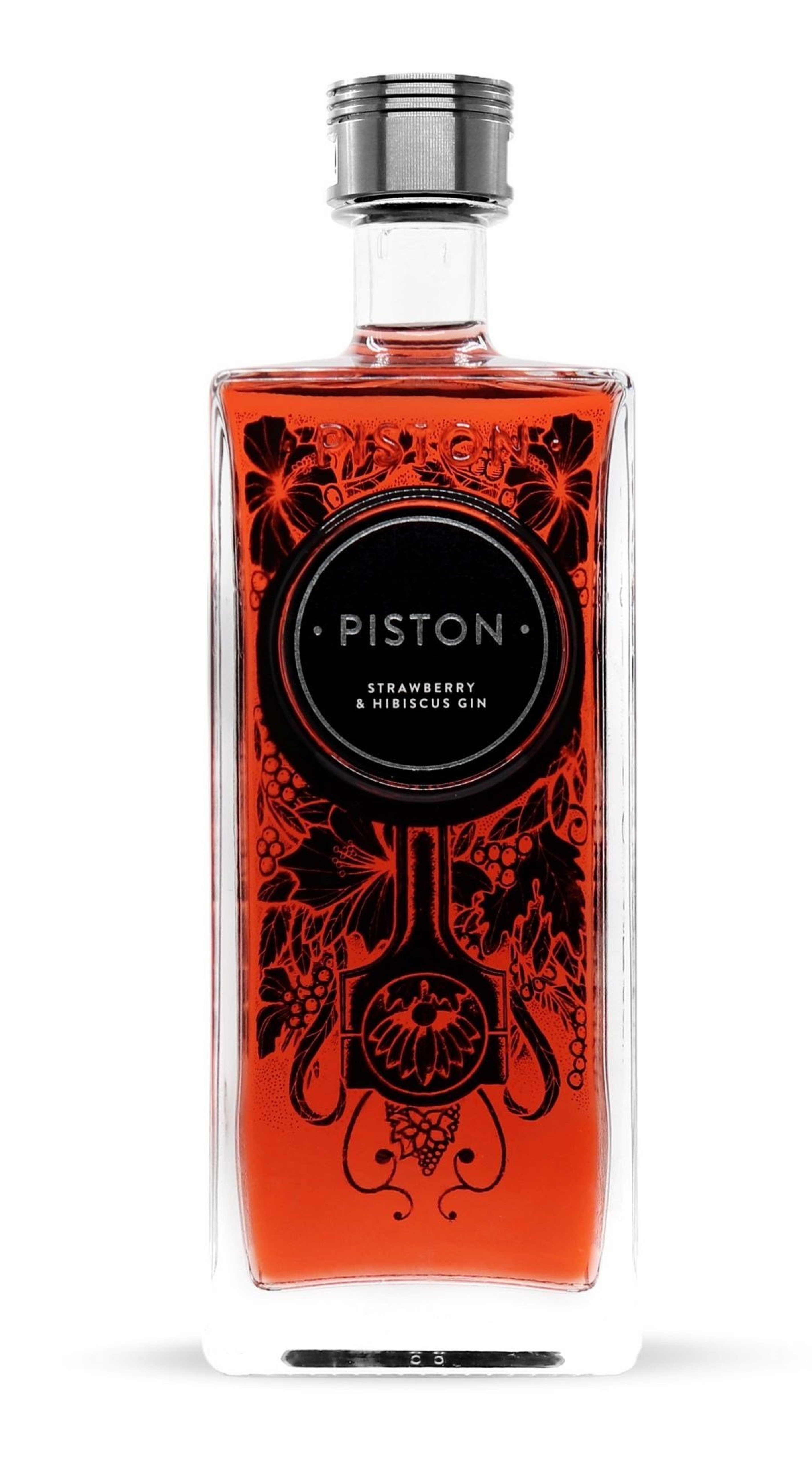 Piston Strawberry & Hibiscus Gin 70cl