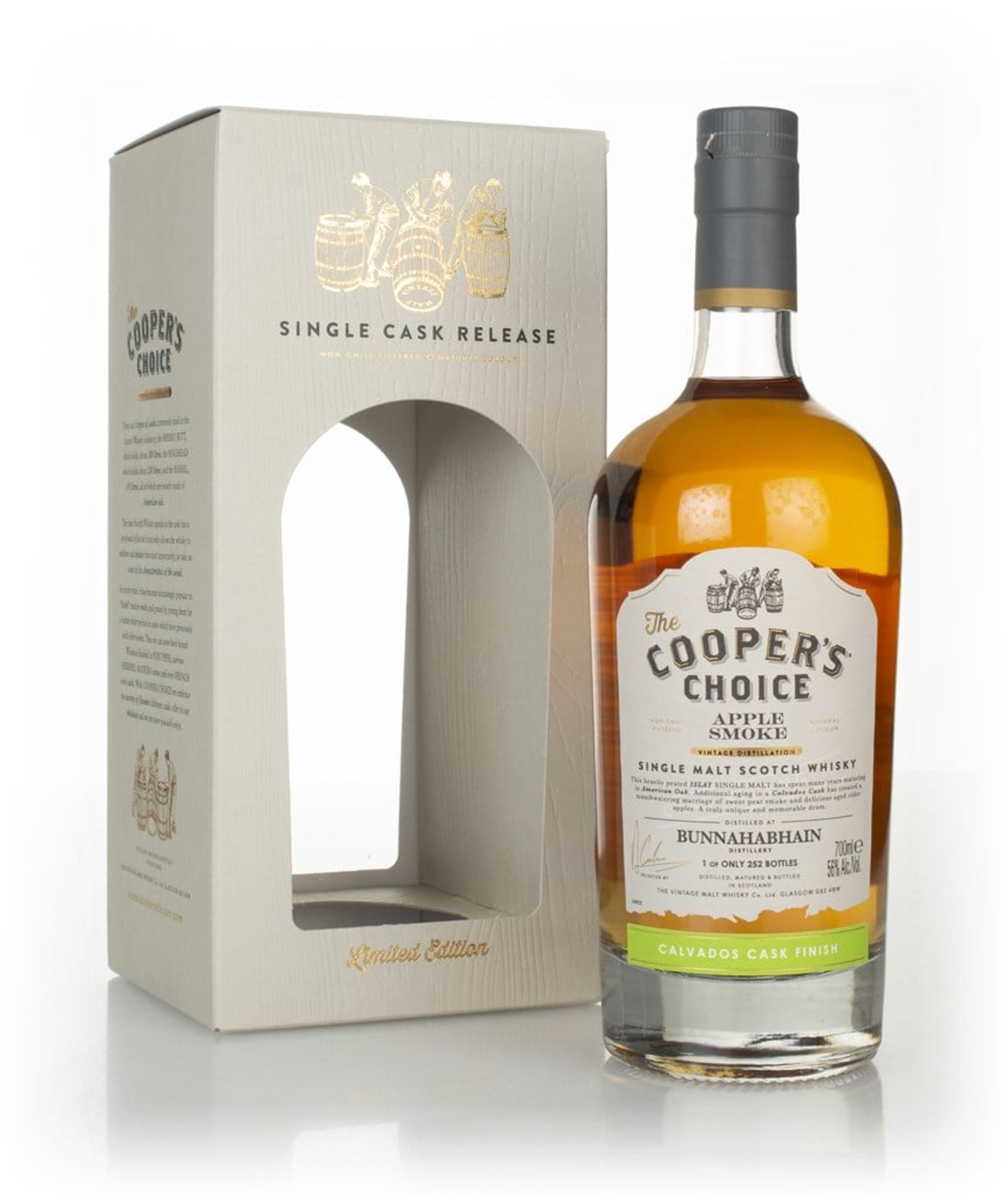 Bunnahabhain Apple Smoke - The Cooper's Choice (The Vintage Malt Whisky Co.) 70cl