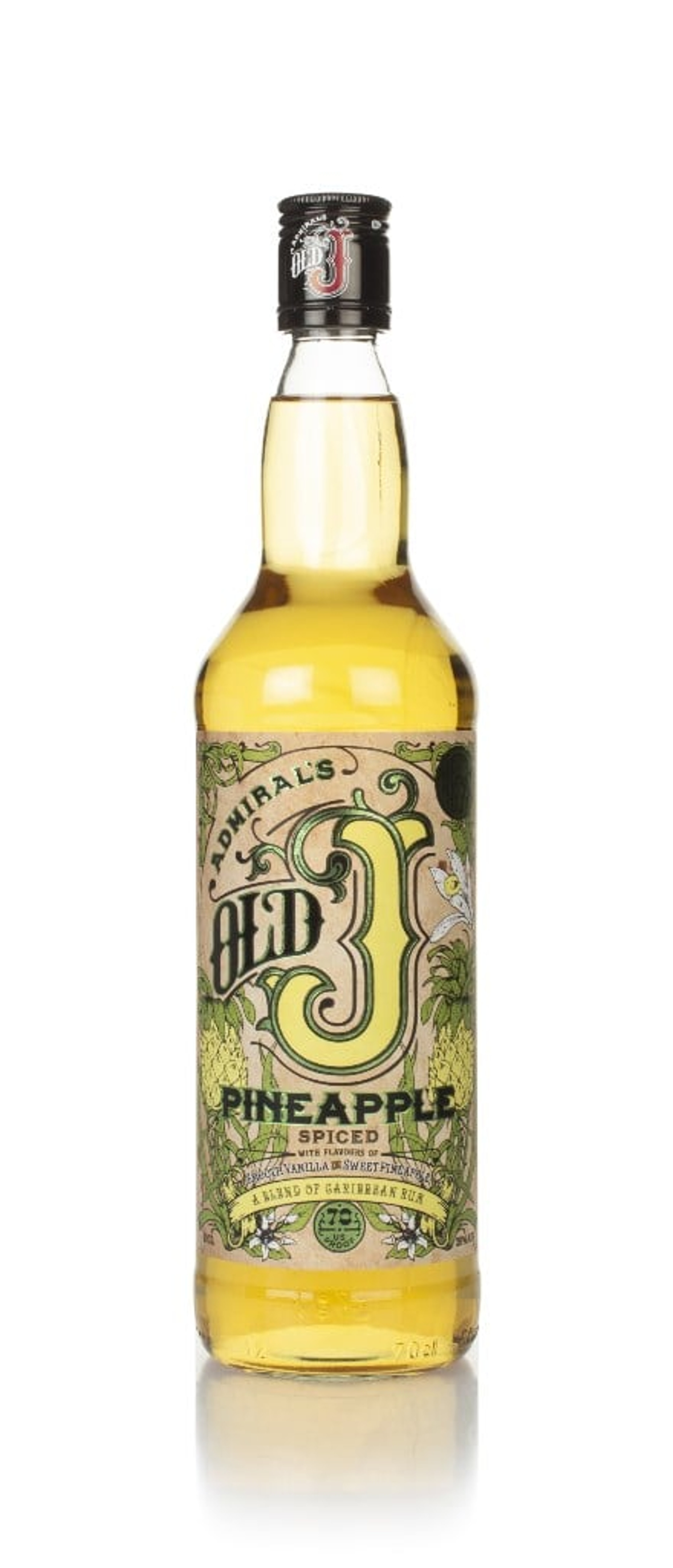 Admiral Vernon's Old J Pineapple Spiced 70cl