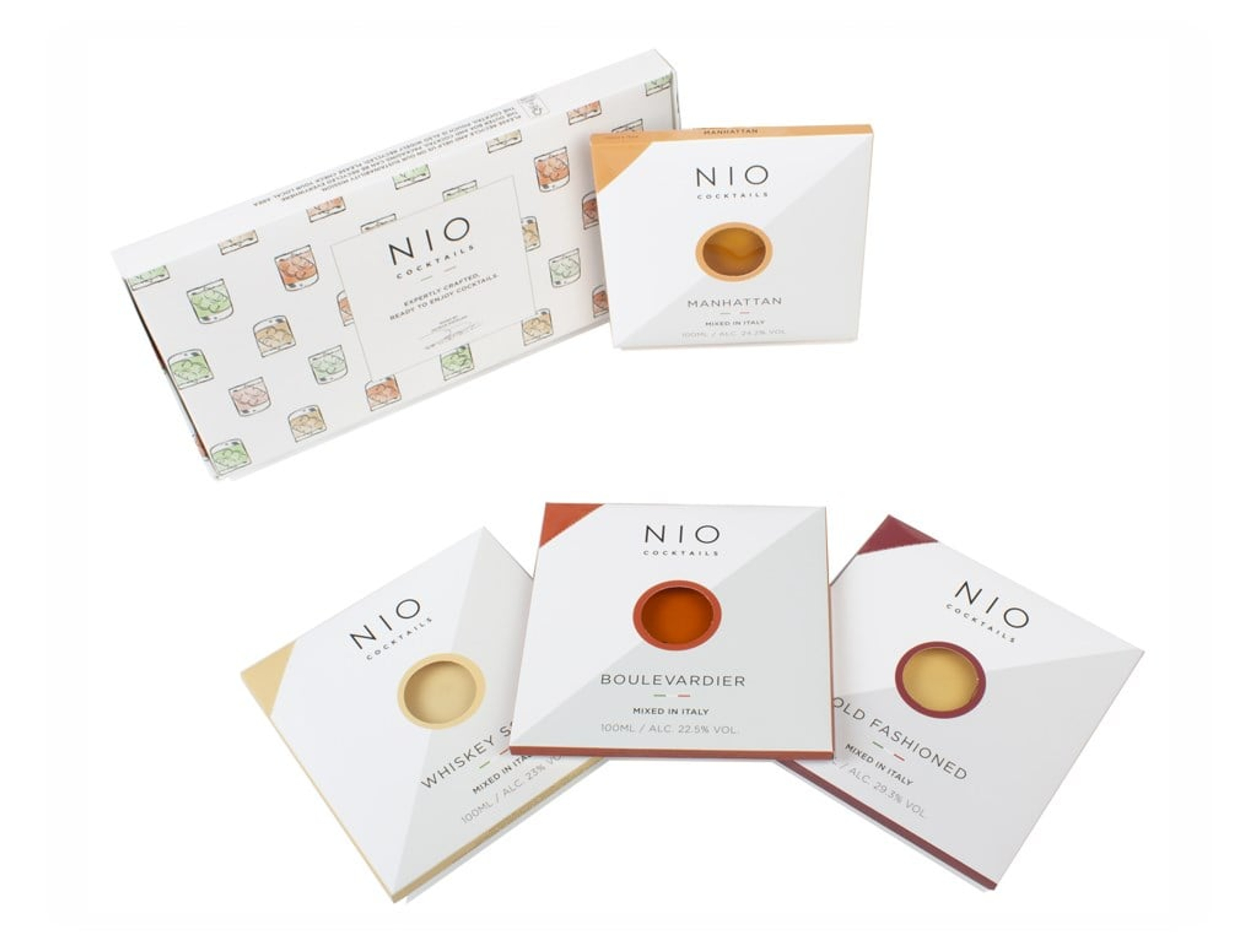 NIO Cocktails Whisky Box (4 x 100ml) 40cl