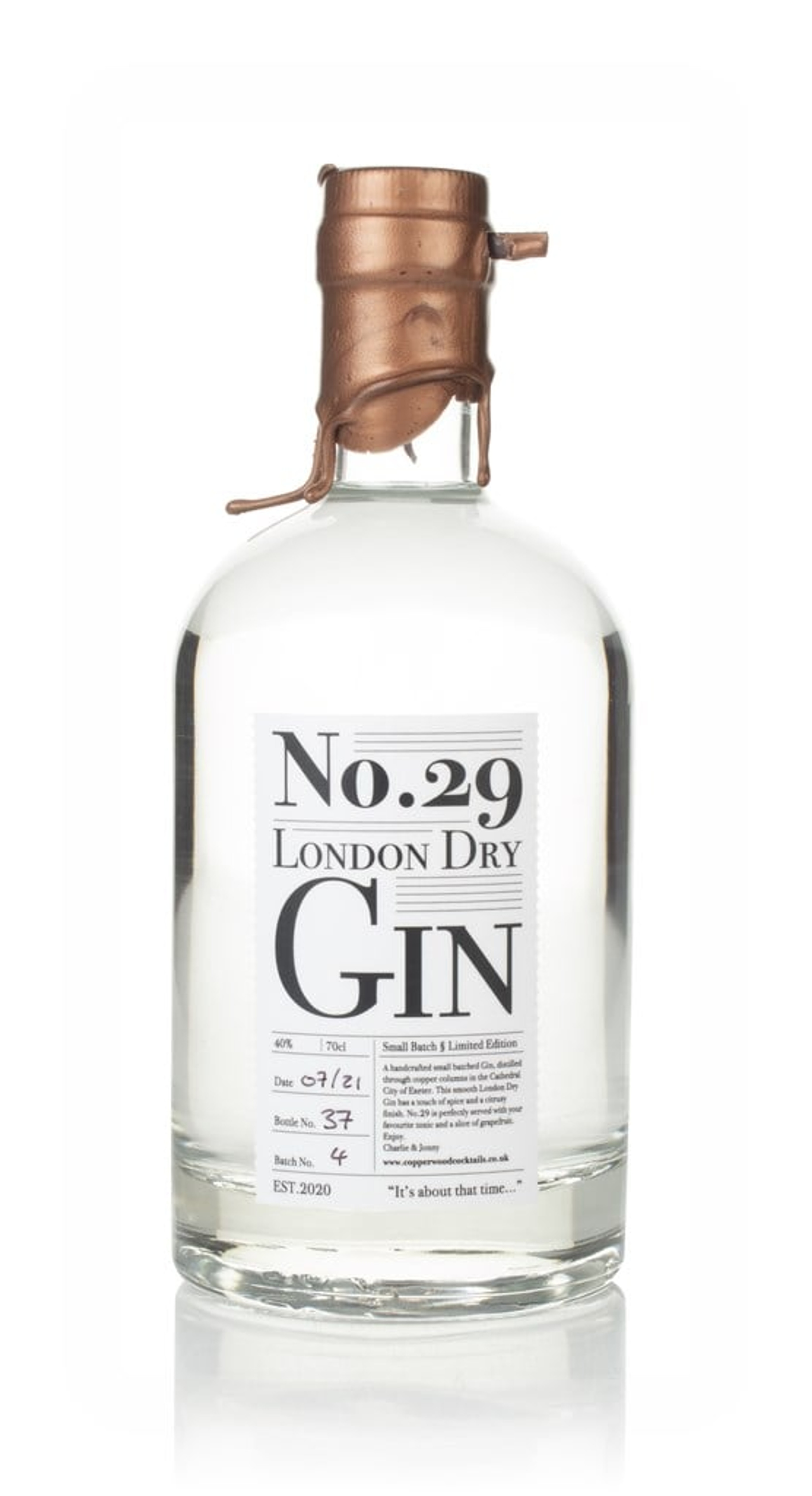 No.29 London Dry Gin 70cl