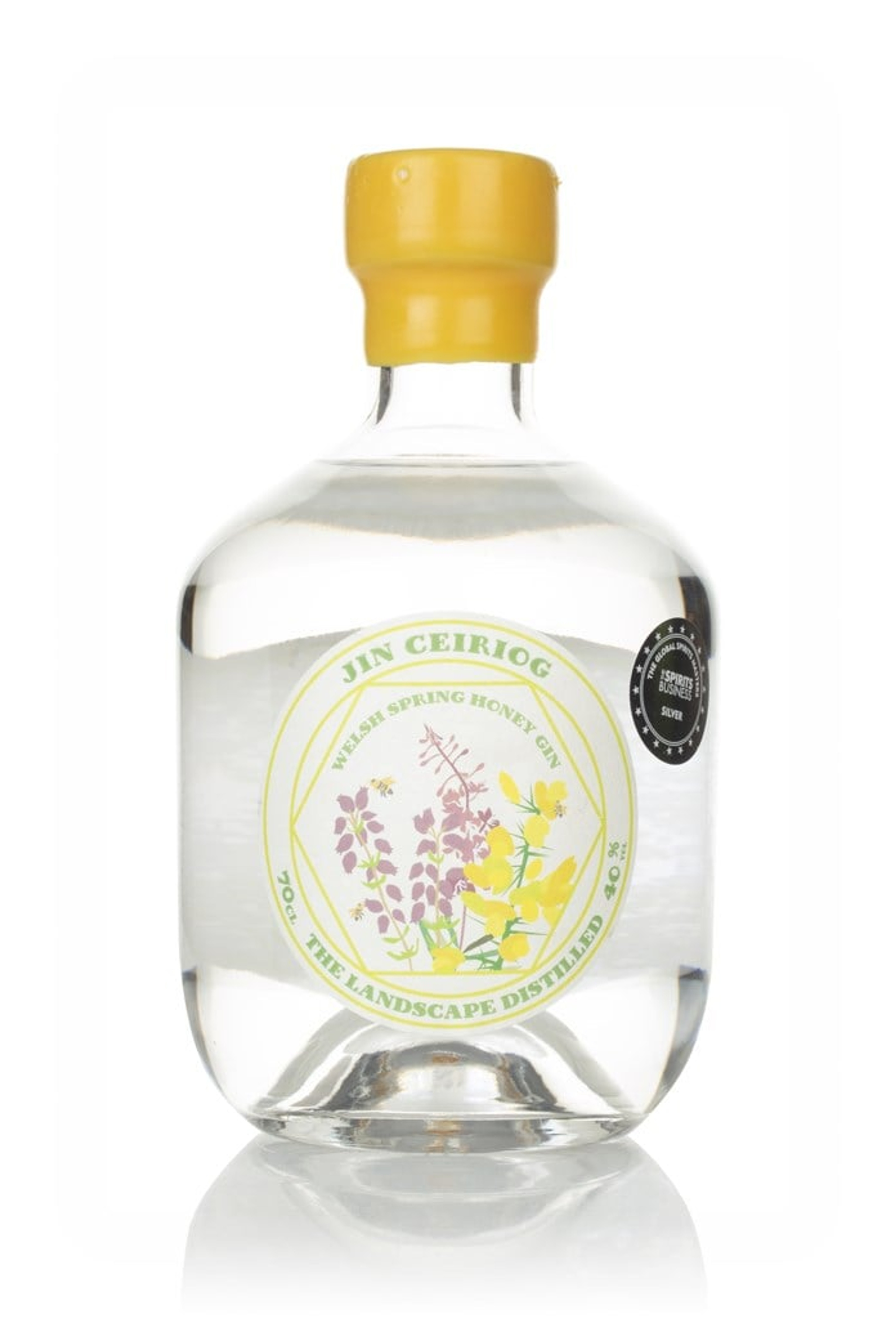 Jin Ceiriog Welsh Spring Honey Gin 70cl