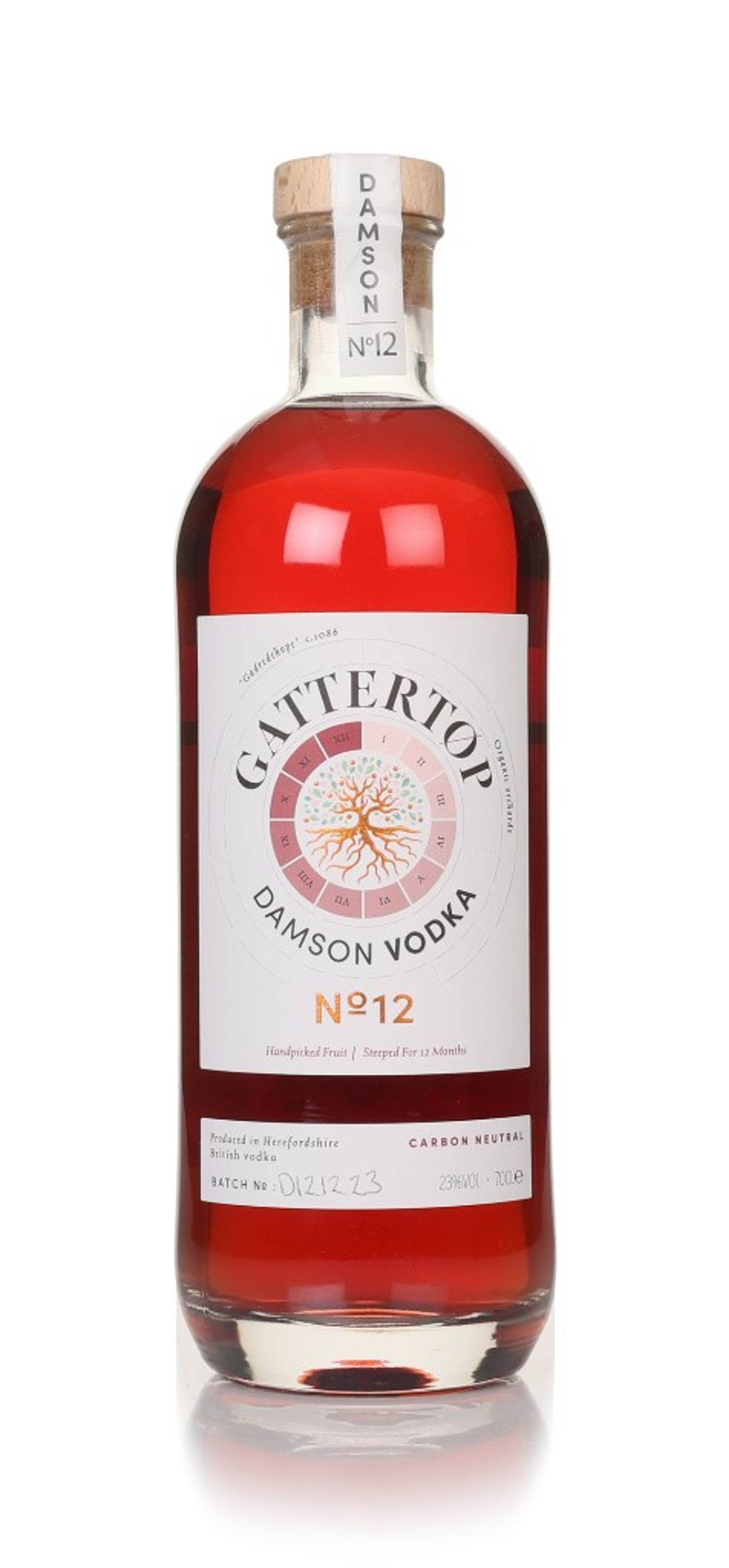 Gattertop No.12 Damson Vodka Liqueur 70cl