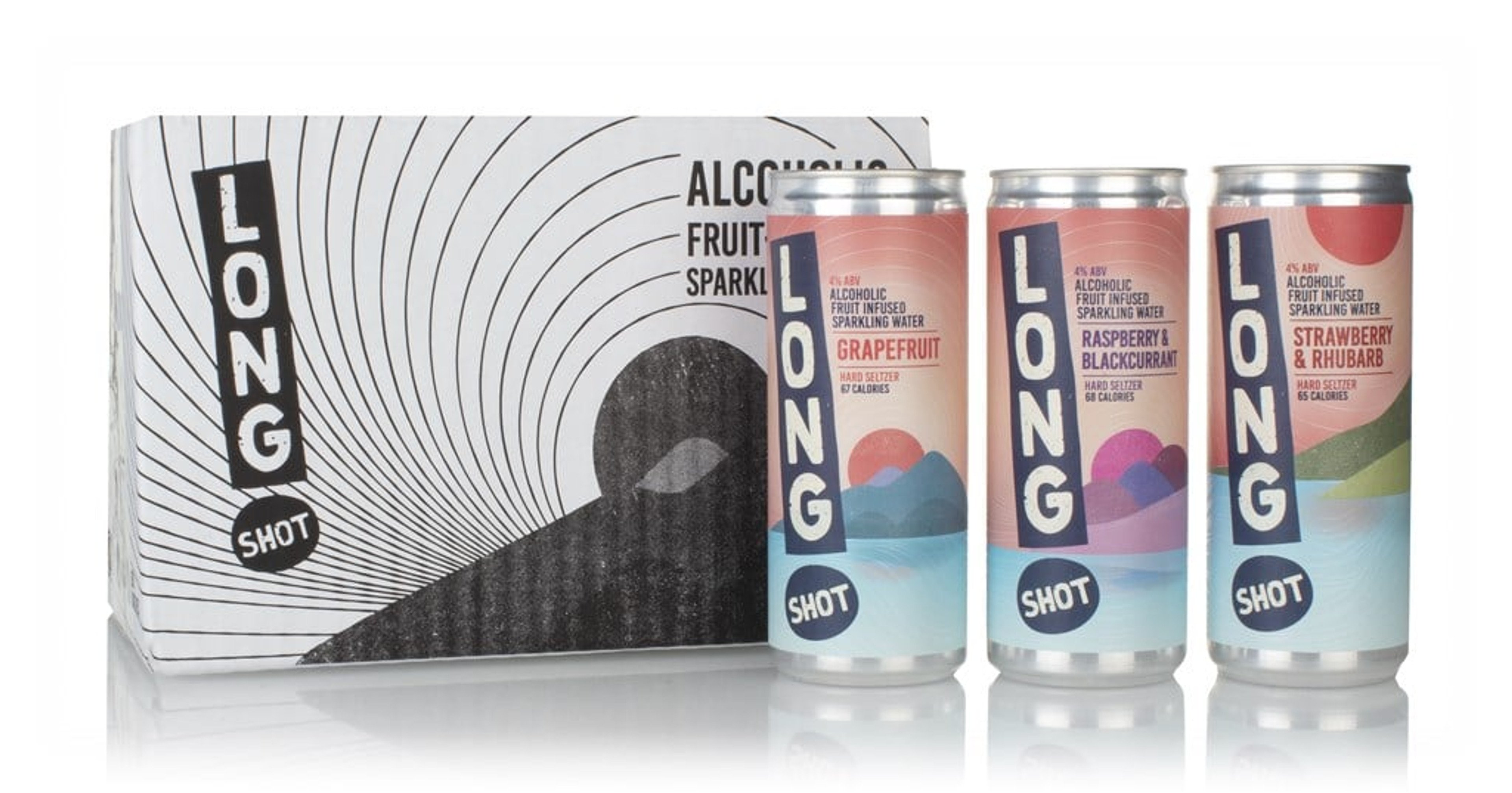 Long Shot Hard Seltzer Mixed Case (12 x 250ml) 300cl