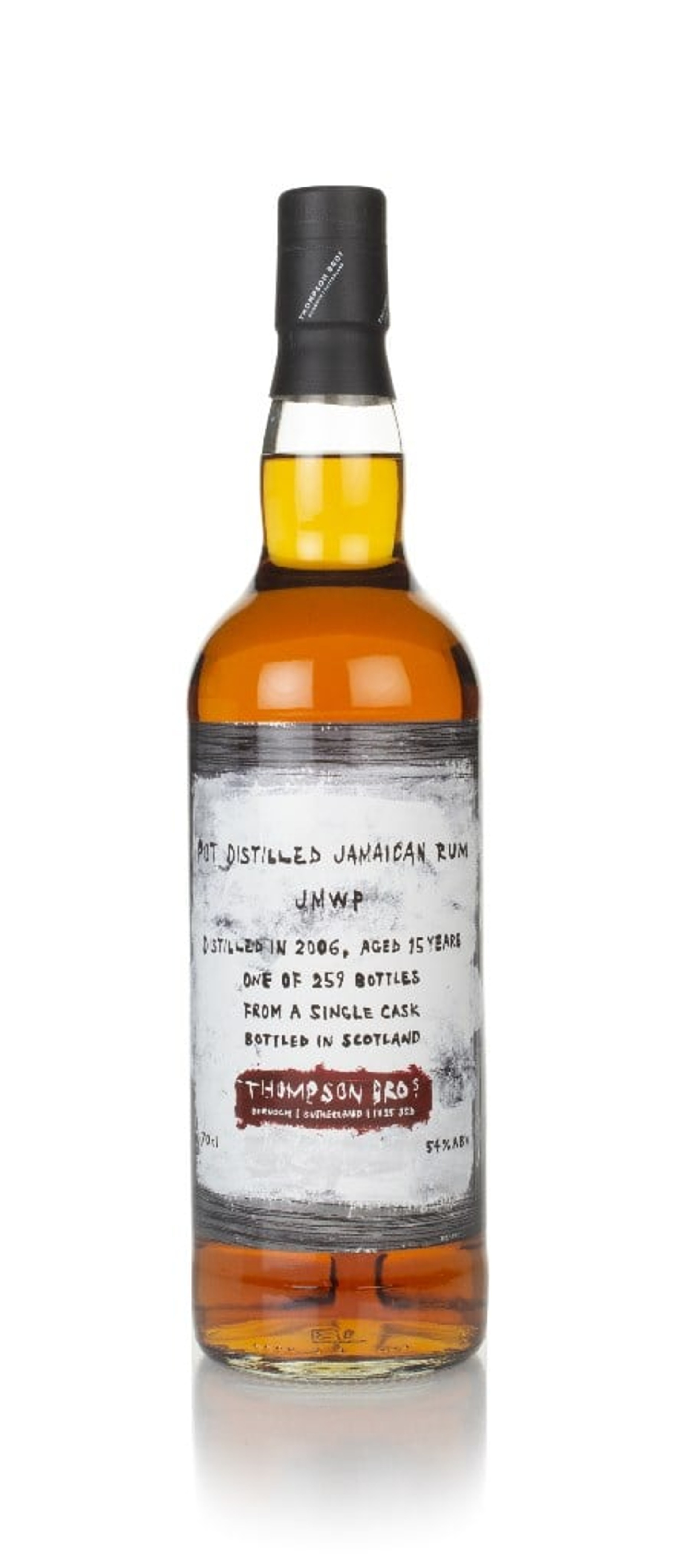 Jamaican Rum 15 Year Old 2006 (Thompson Bros.) 70cl
