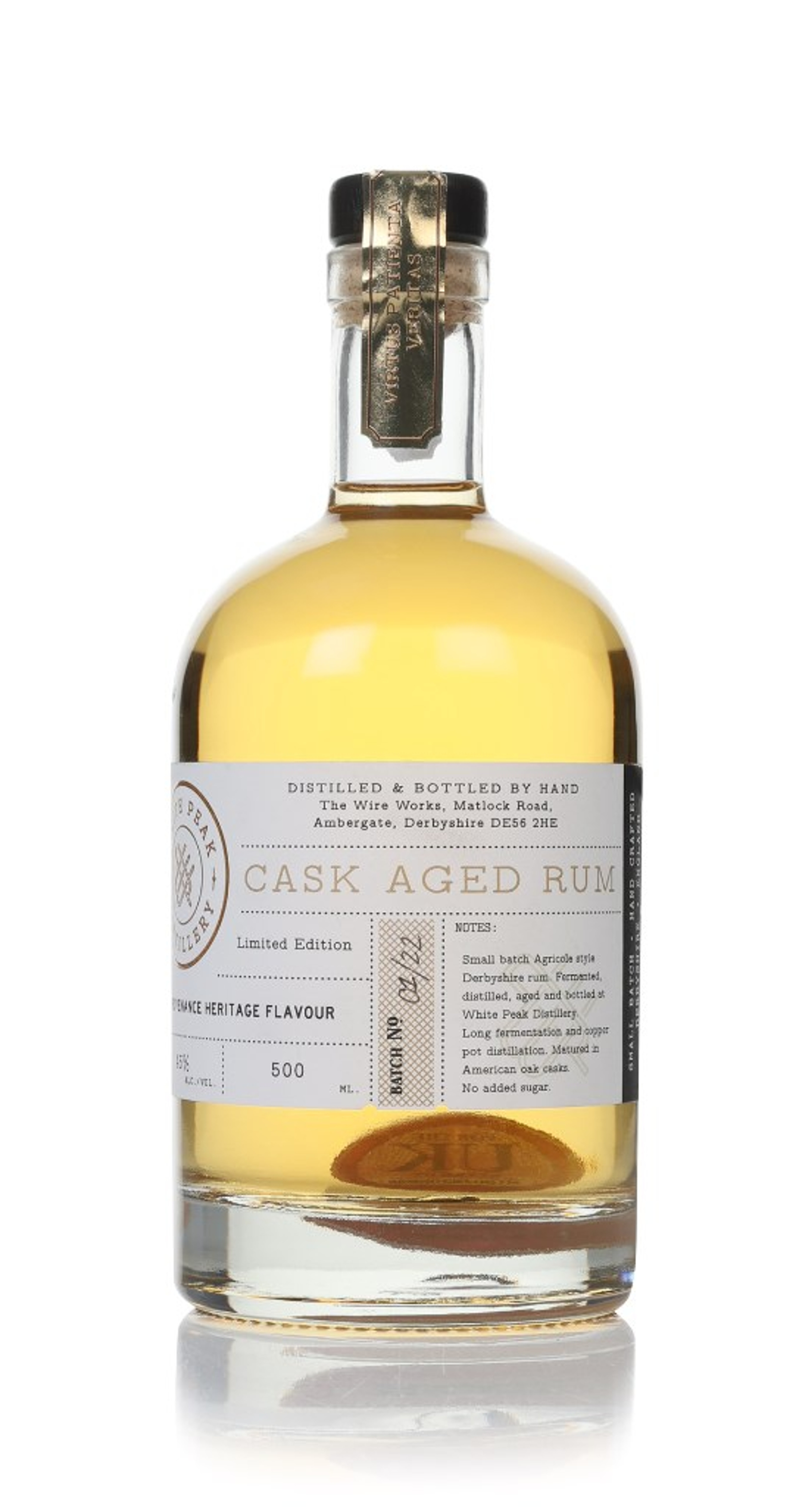 White Peak Cask Aged Rum 50cl