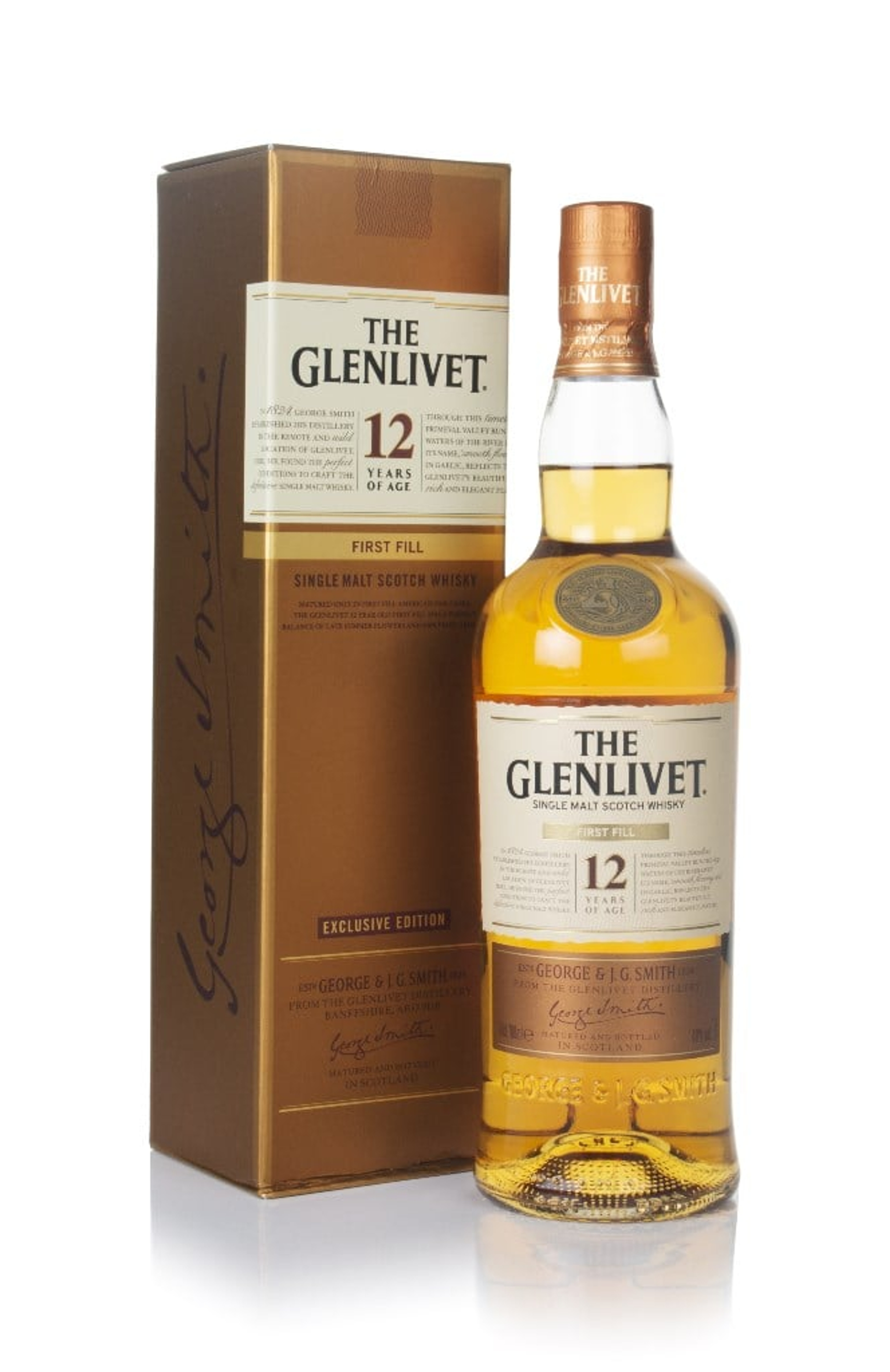 The Glenlivet 12 Year Old First Fill 70cl