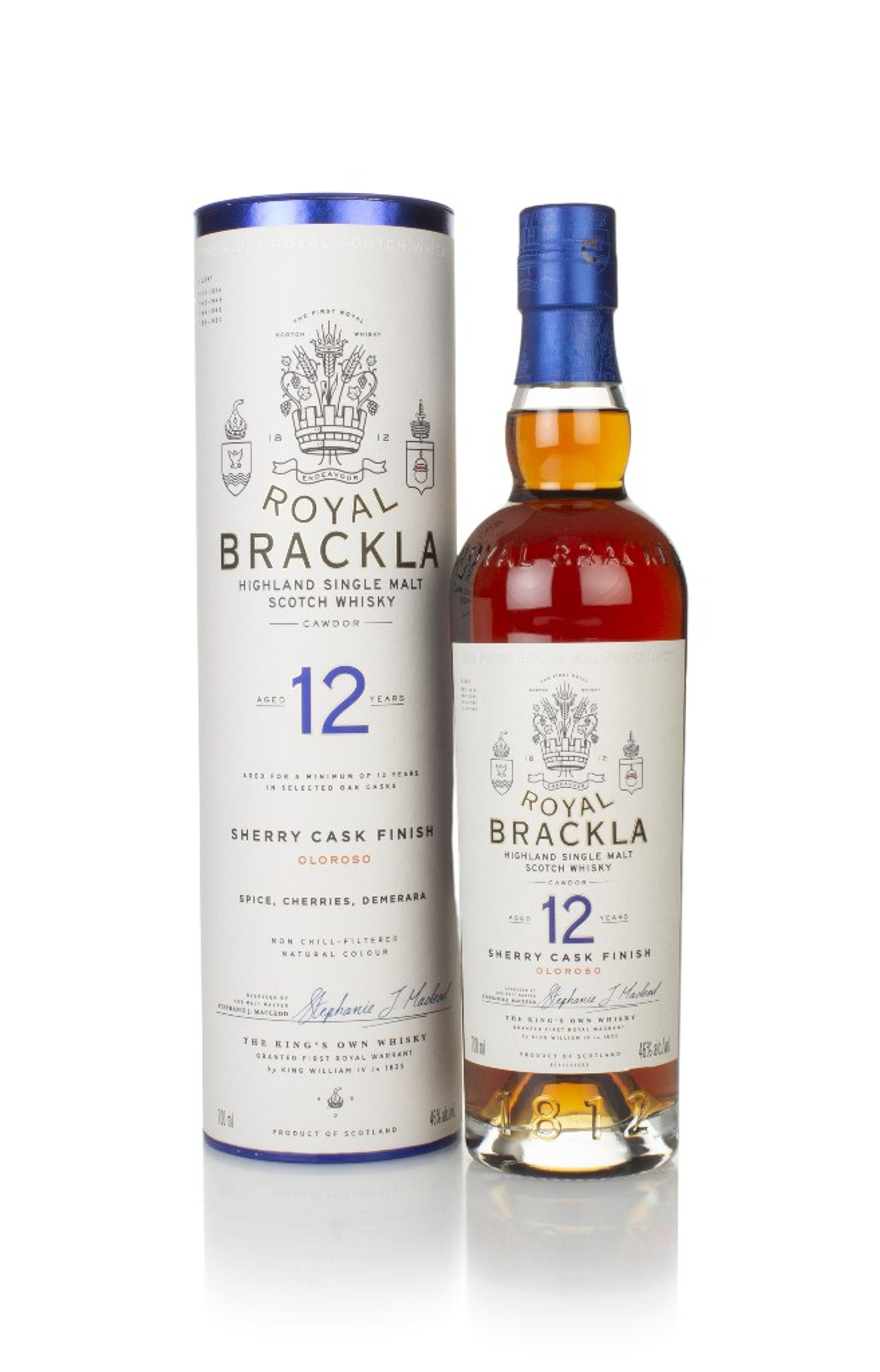 Royal Brackla 12 Year Old Oloroso Sherry Cask Finish 70cl