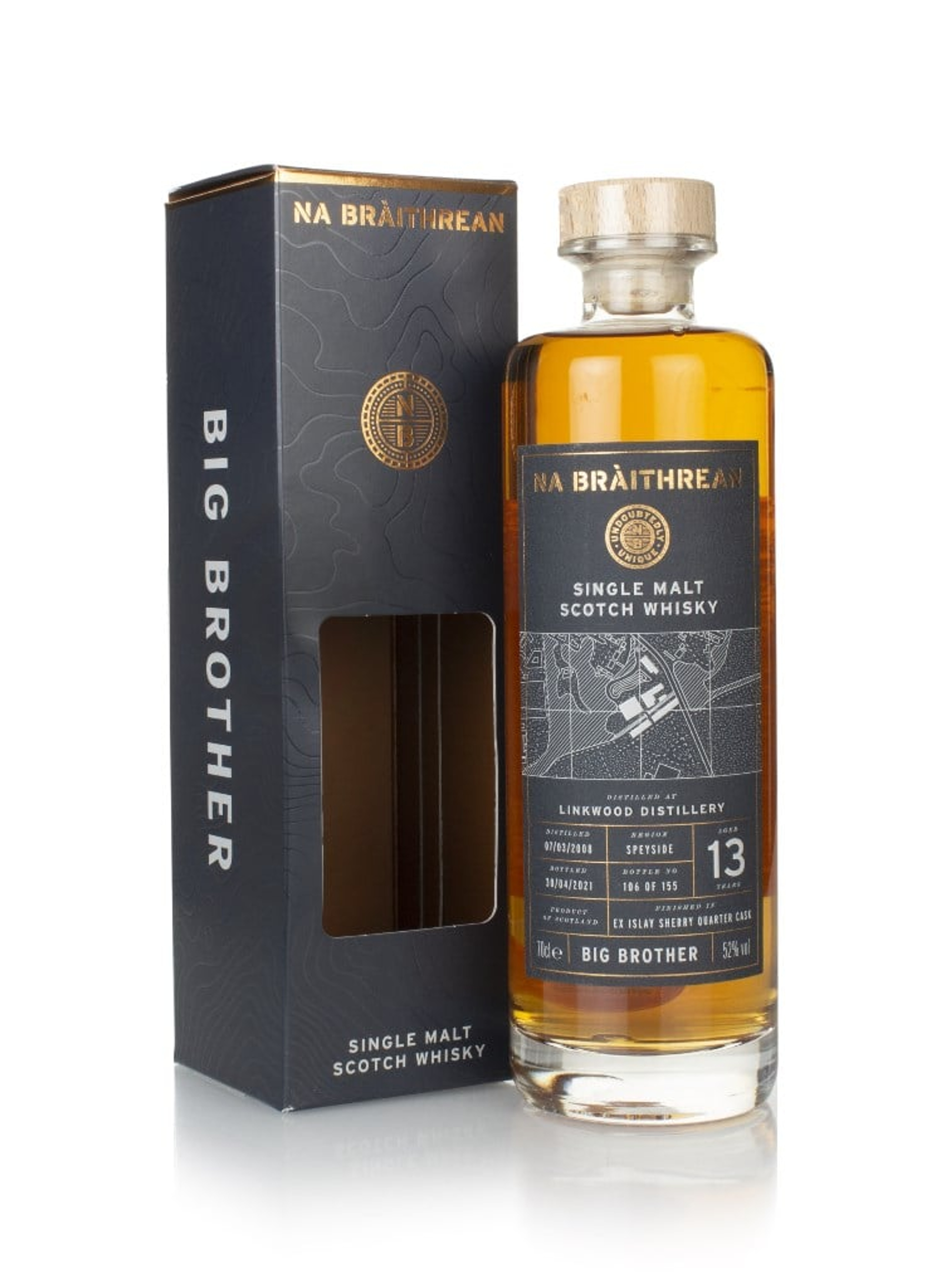 Linkwood 13 Year Old - Big Brother (Na Bràithrean) 70cl