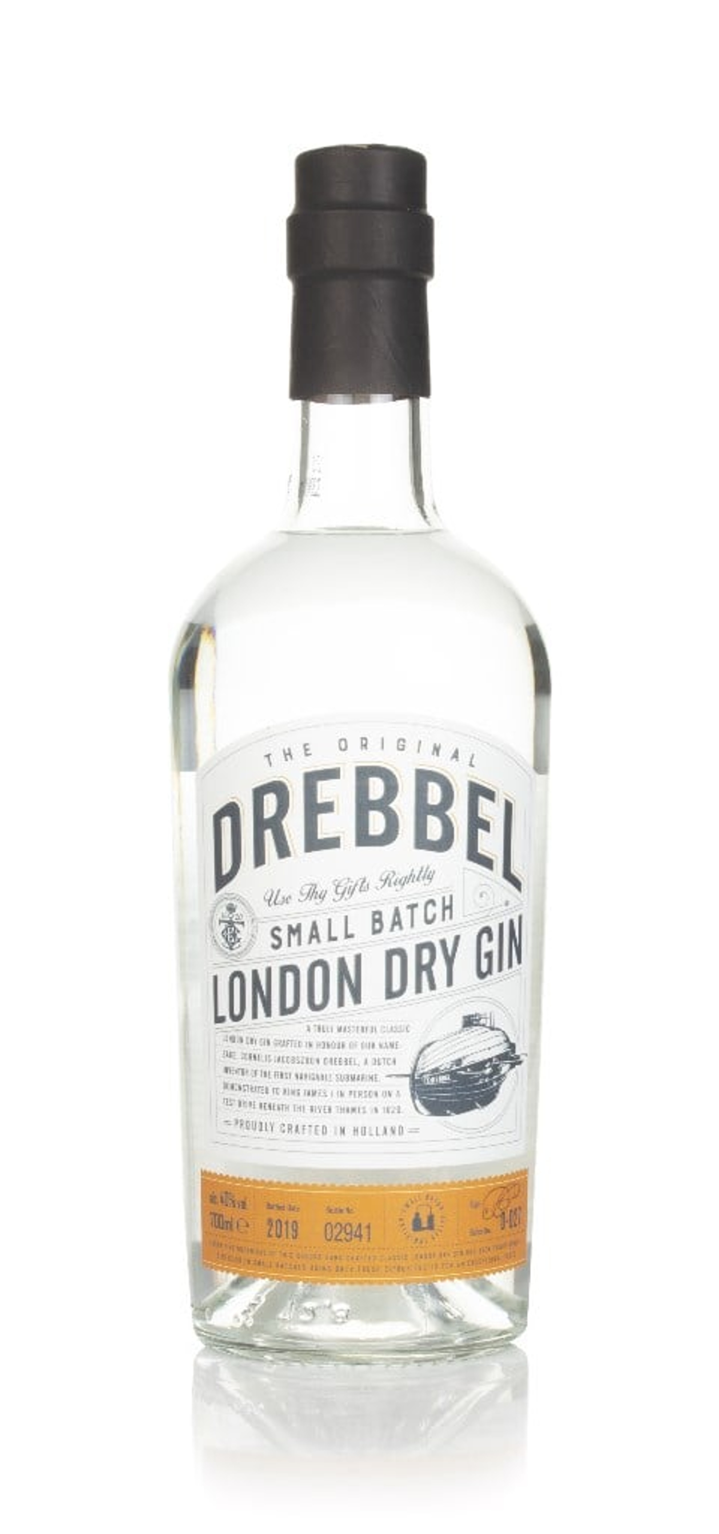 Drebbel Small Batch London Dry Gin 70cl