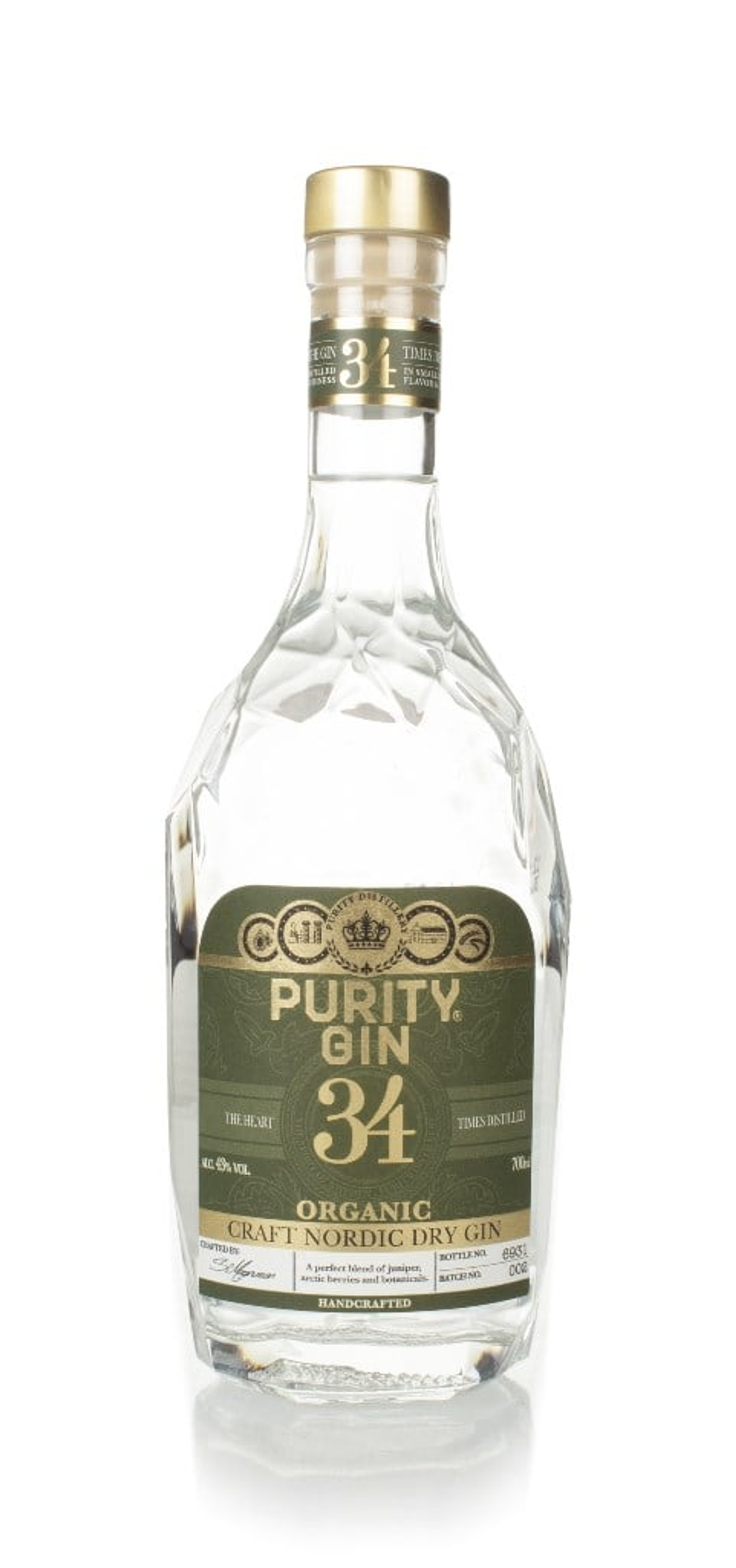 Purity Nordic Dry Organic Gin 70cl