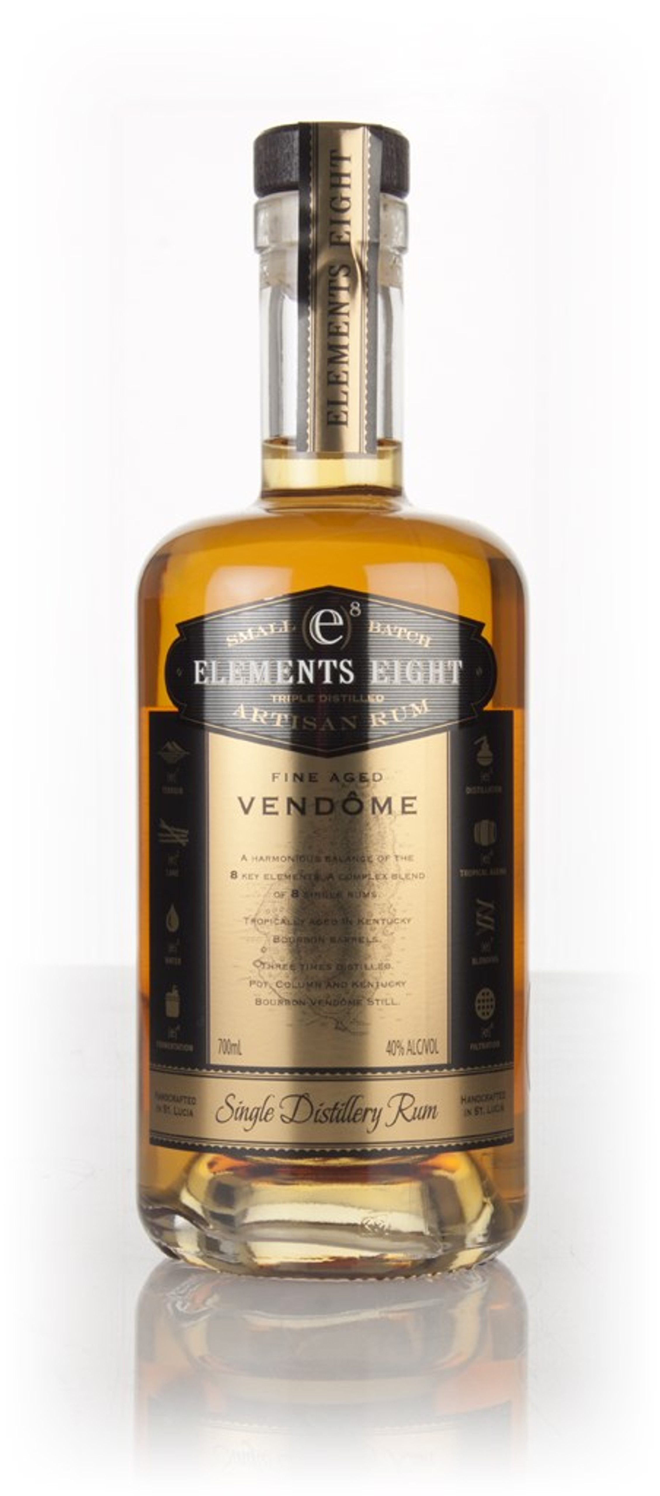 Elements 8 Gold Rum 70cl