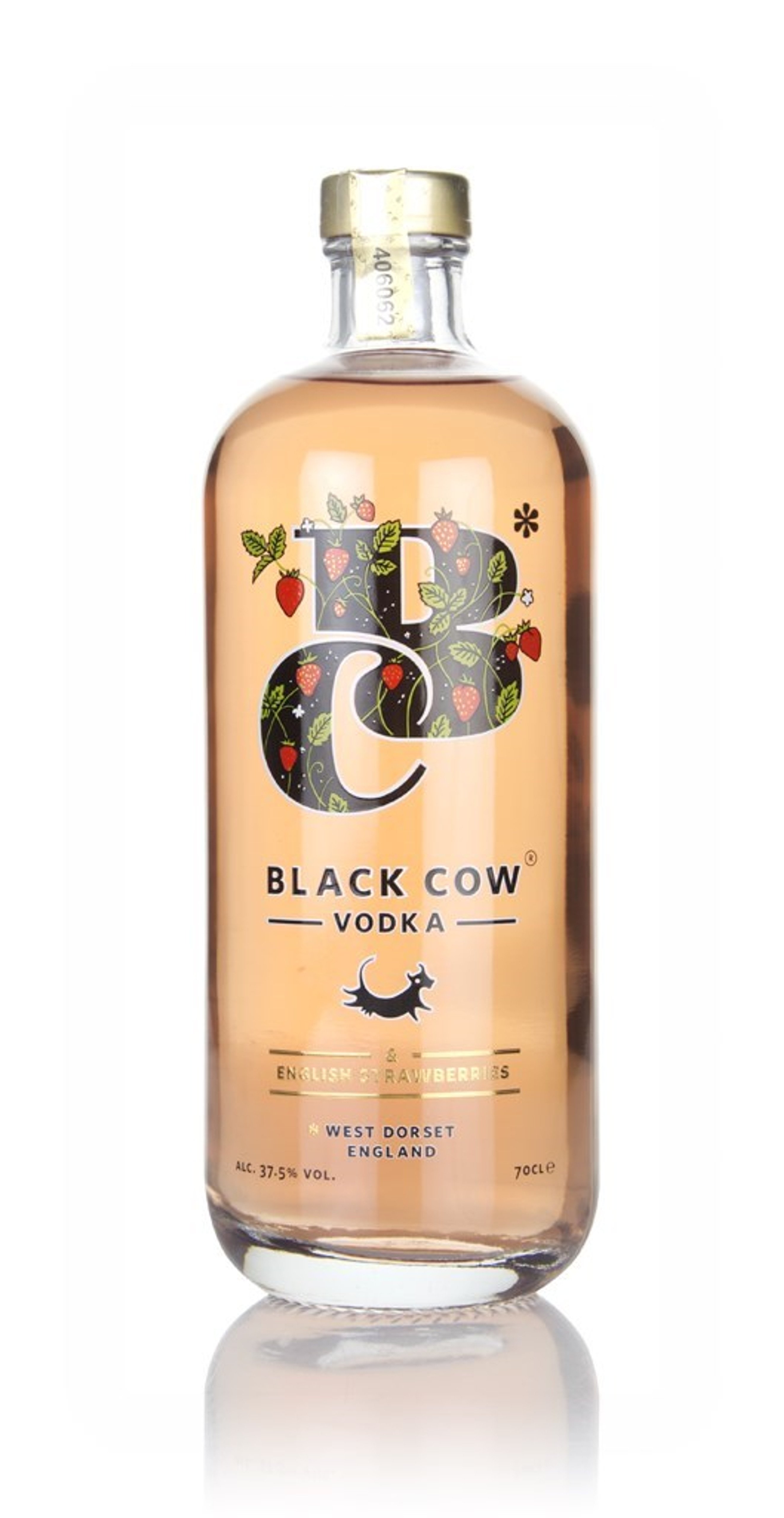 Black Cow Vodka & English Strawberries 70cl