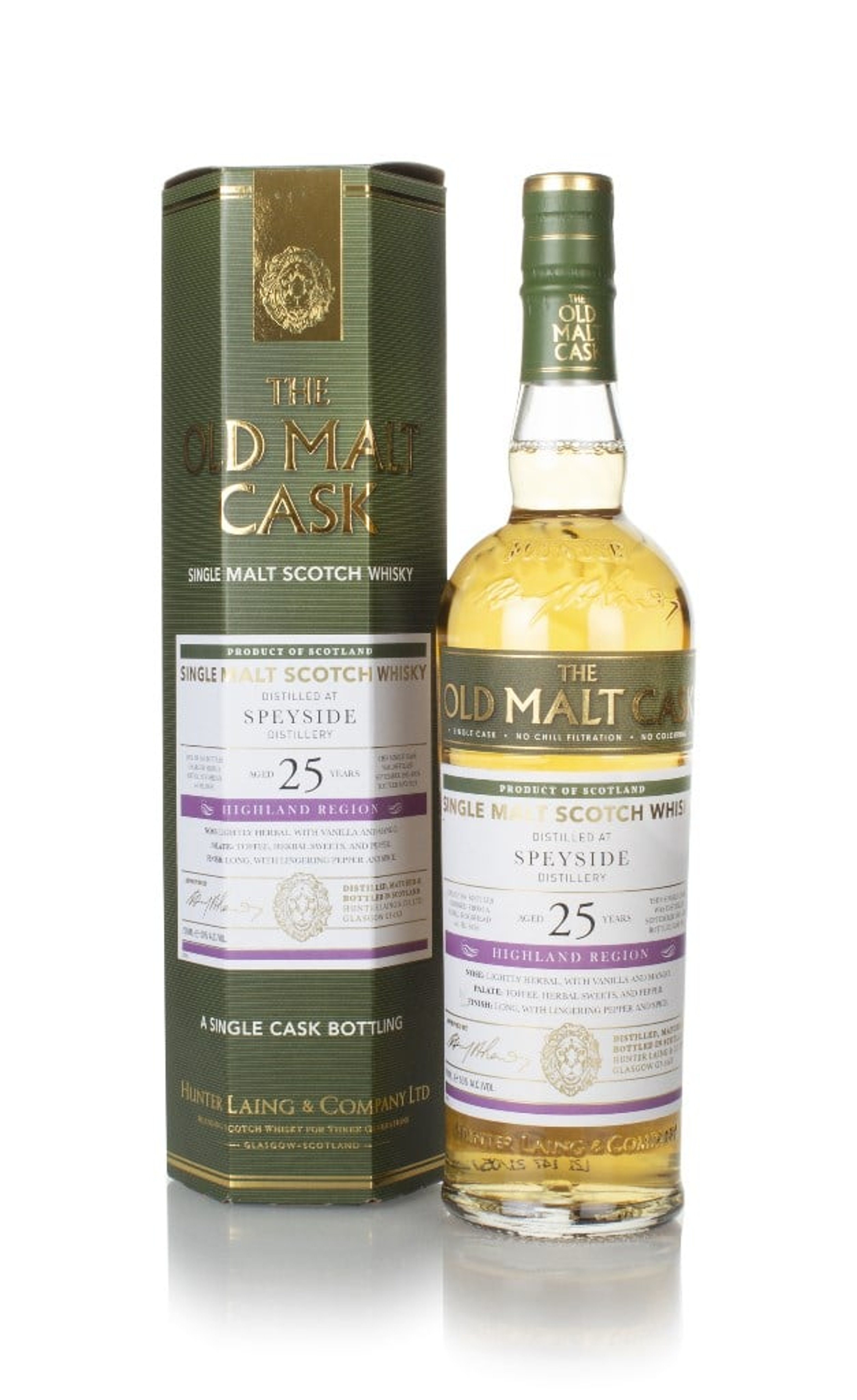 Speyside 25 Year Old 1995 (cask 18698) - Old Malt Cask (Hunter Laing) 70cl
