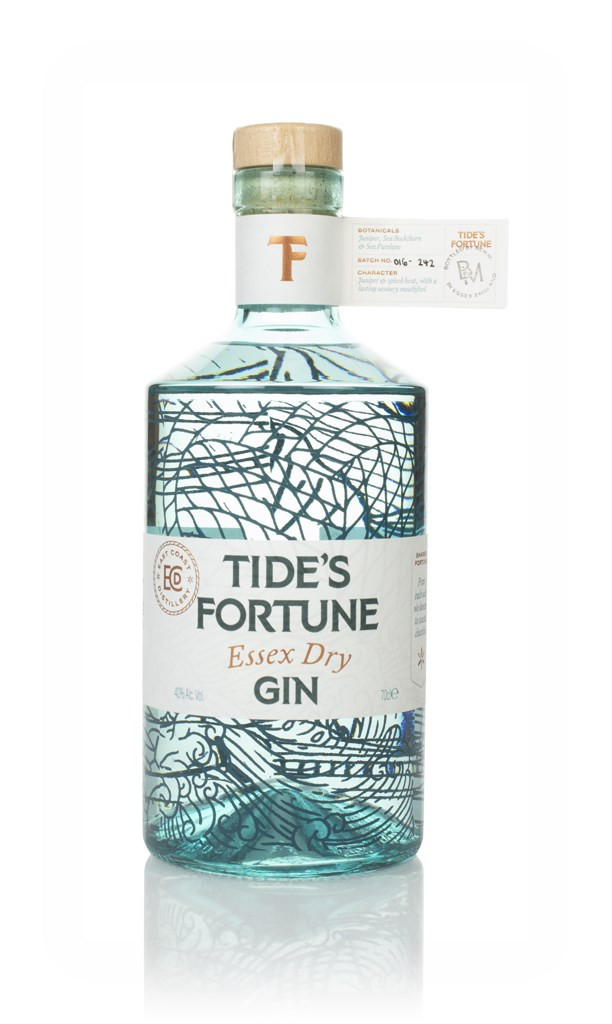 Tide's Fortune Essex Dry Gin 70cl