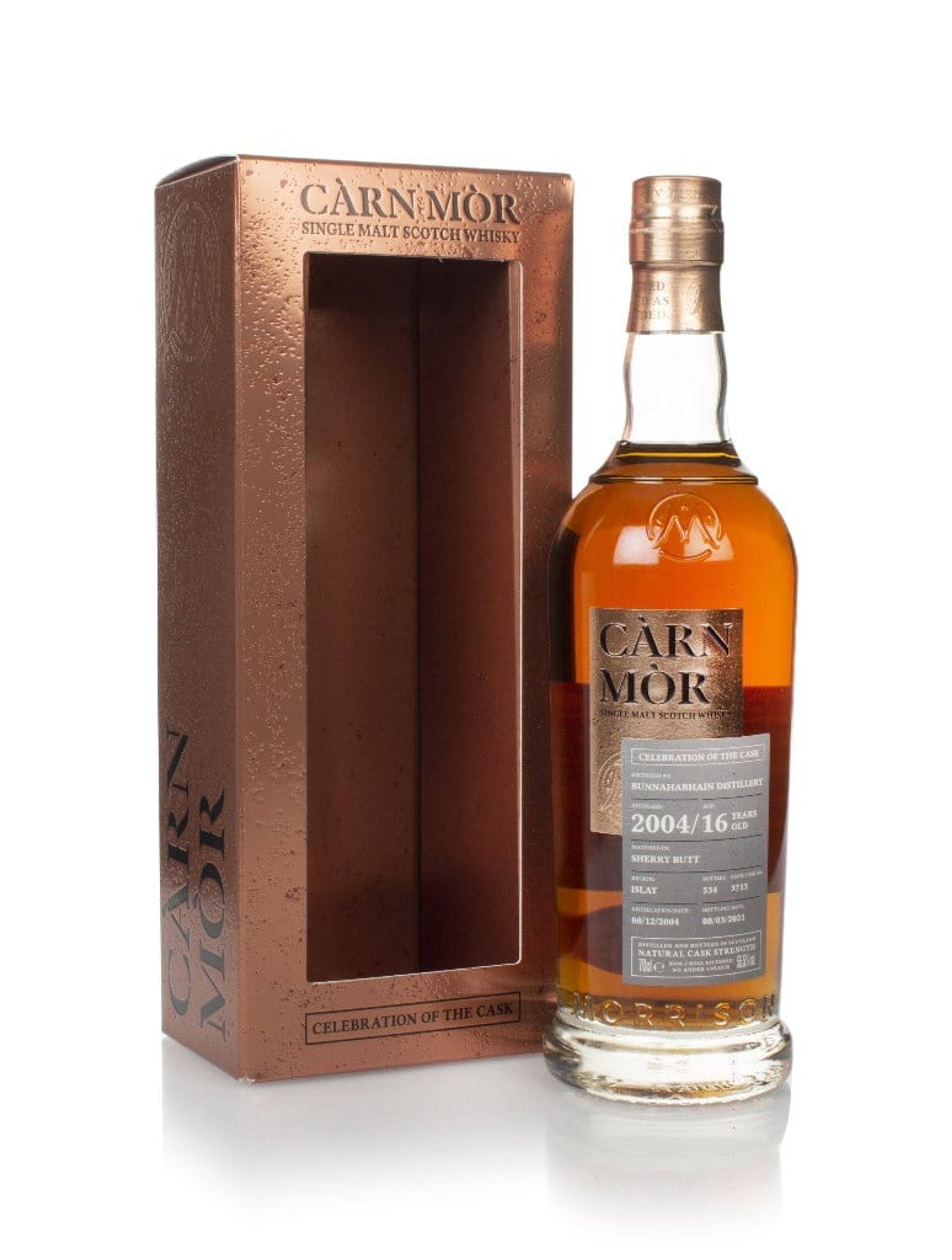 Bunnahabhain 16 Year Old 2004 (cask 3713) - Celebration of the Cask (Càrn Mòr) 70cl