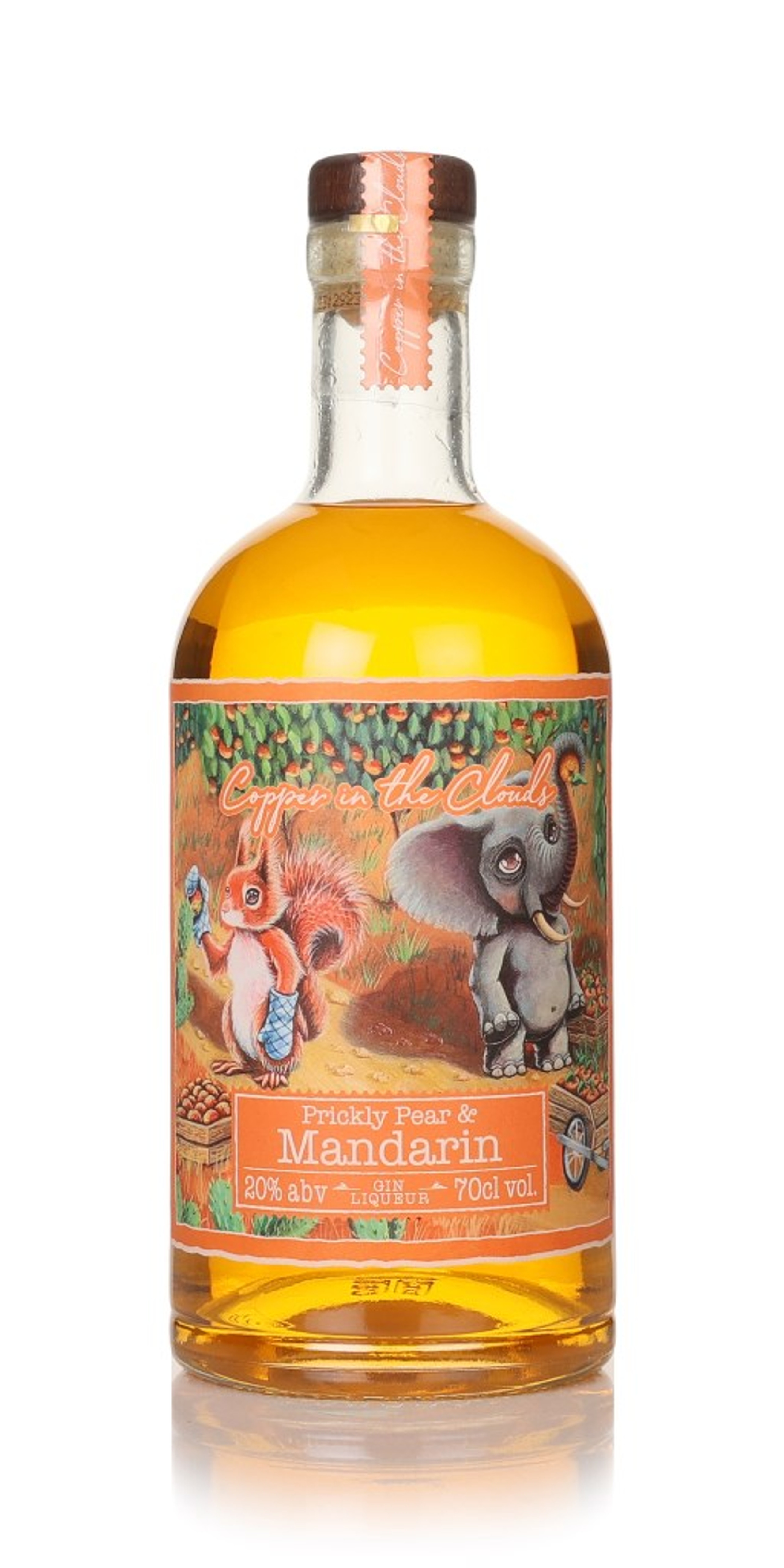 Copper in the Clouds Prickly Pear & Mandarin Gin Liqueur 70cl