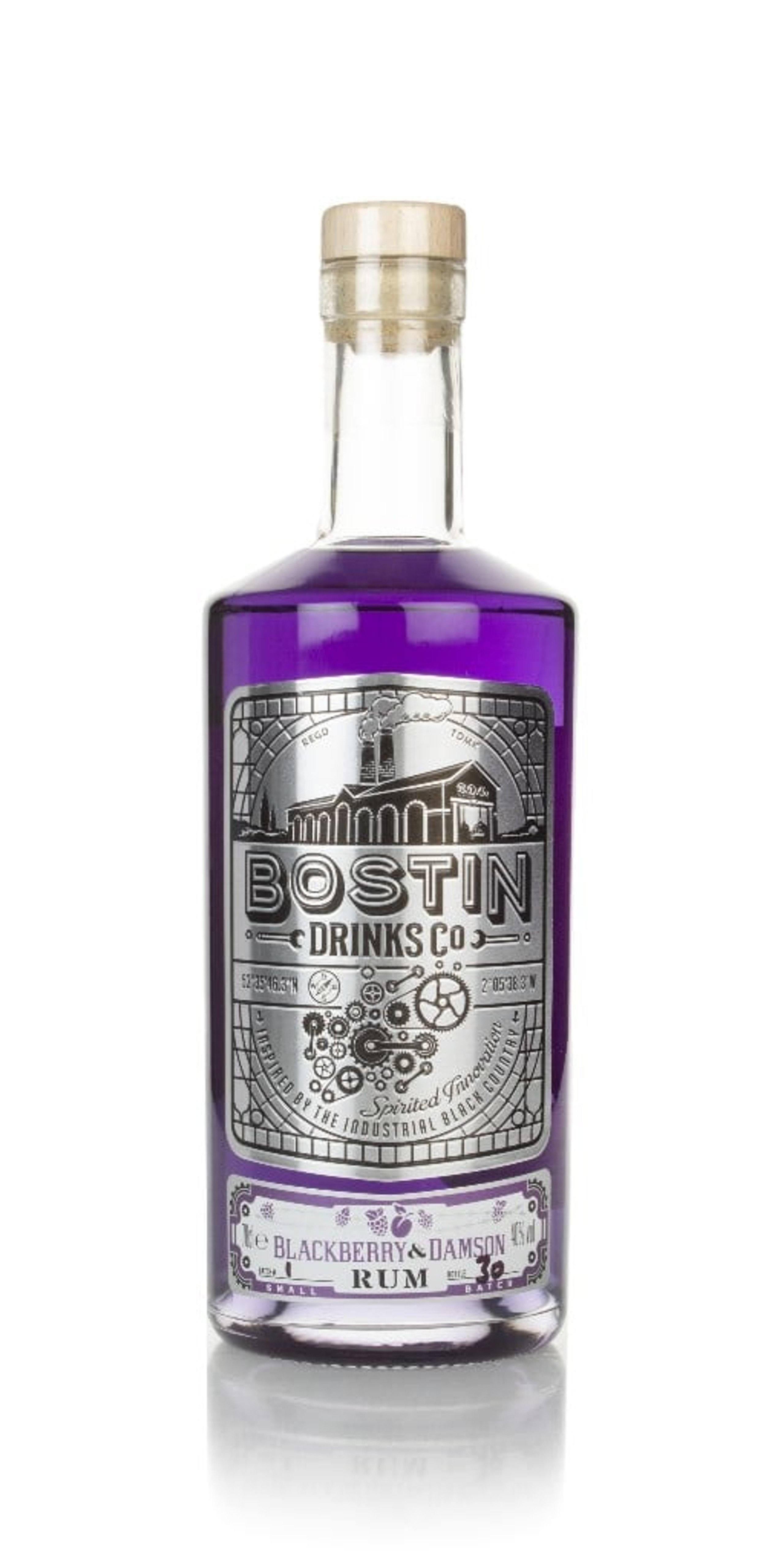 Bostin Drinks Co. Blackberry & Damson Rum 70cl