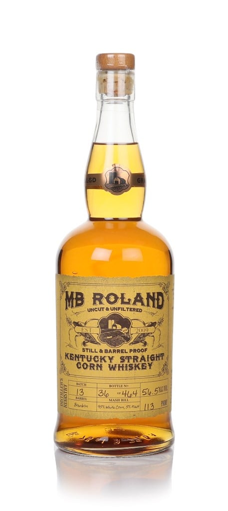 MB Roland Straight Corn Whiskey 70cl
