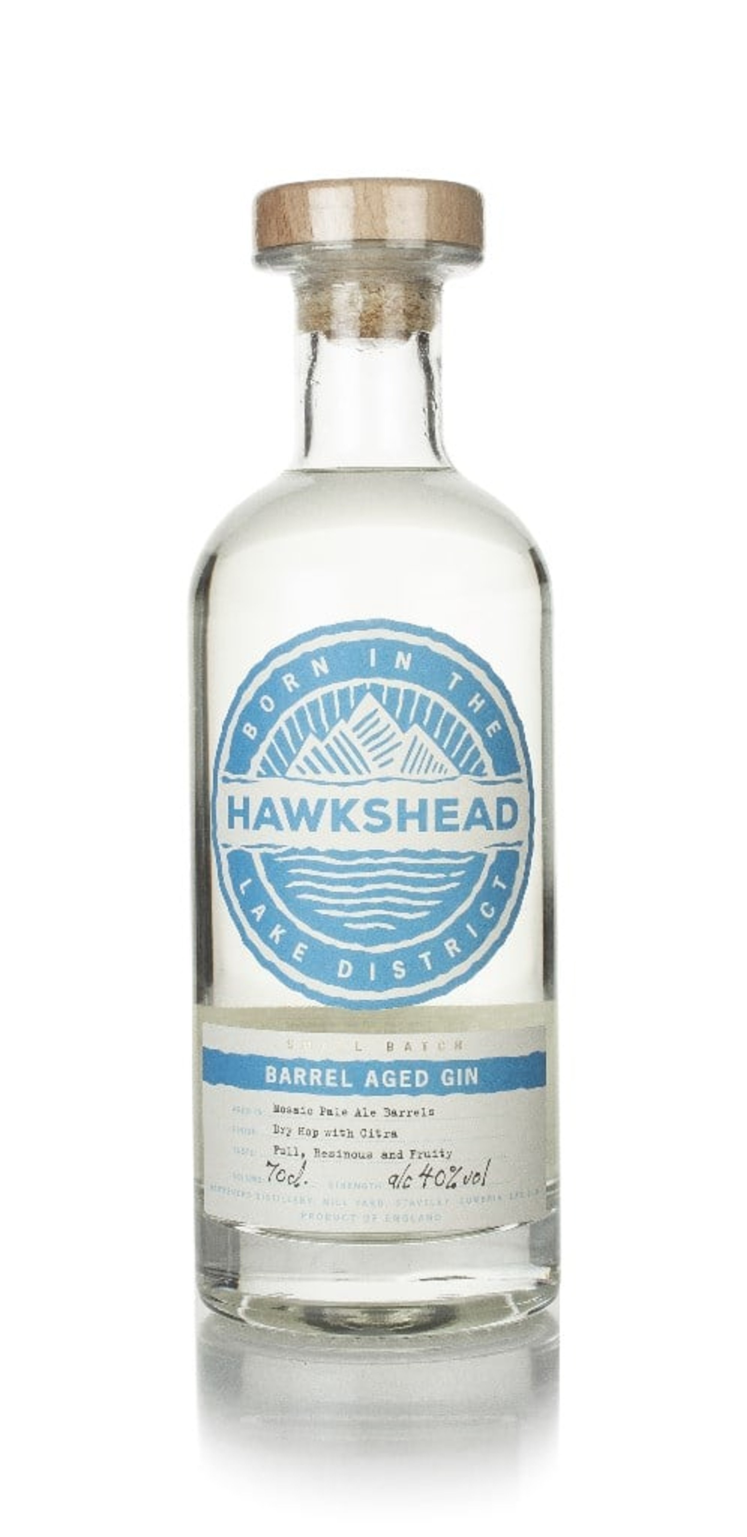Hawkshead Barrel Aged Gin 70cl