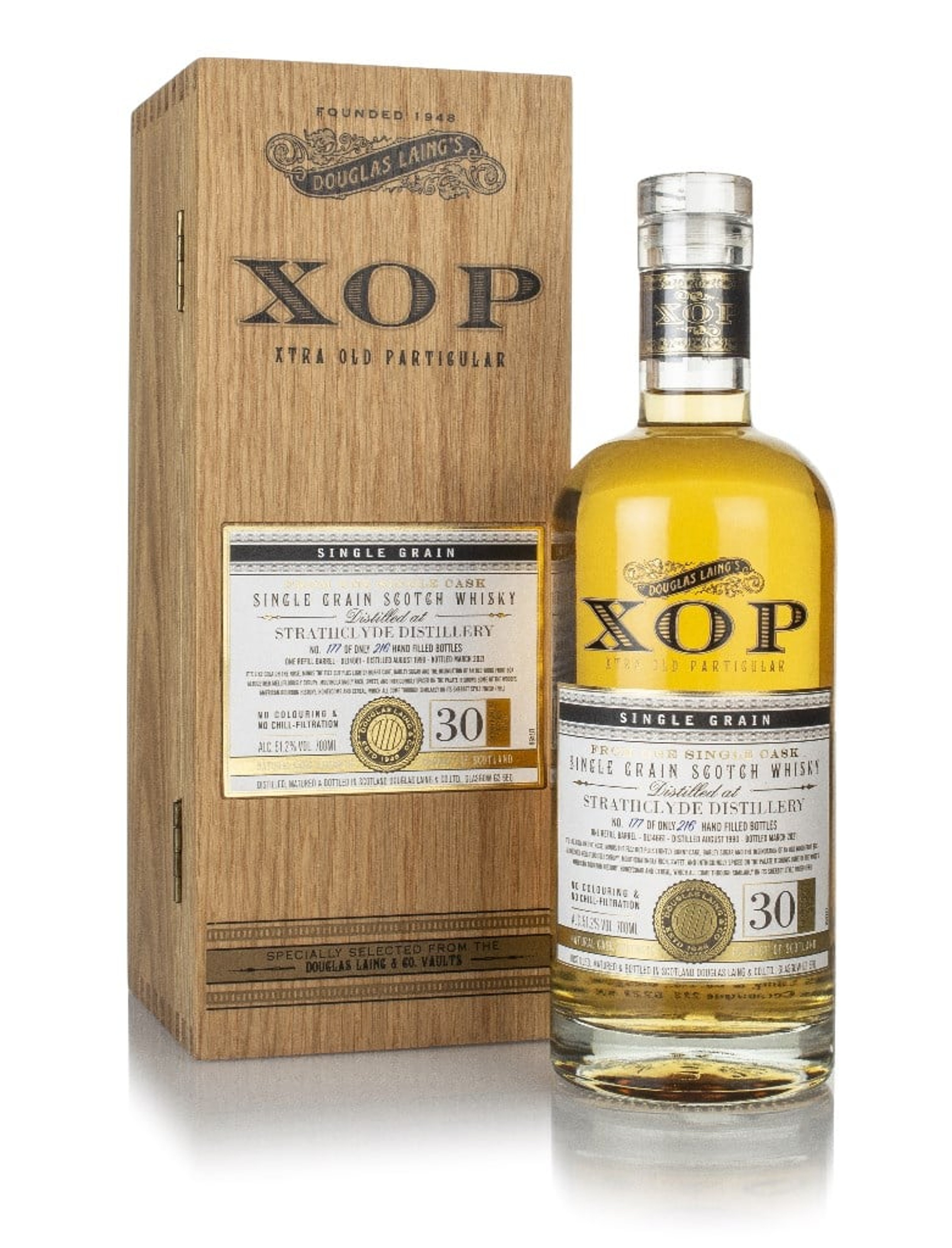 Strathclyde 30 Year Old 1990 (cask 14661) - Old Particular (Douglas Laing) 70cl